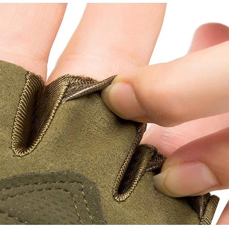 Tactical Half Finger Gloves Motorcycle Cycling Hiking Driving Working Fingerless