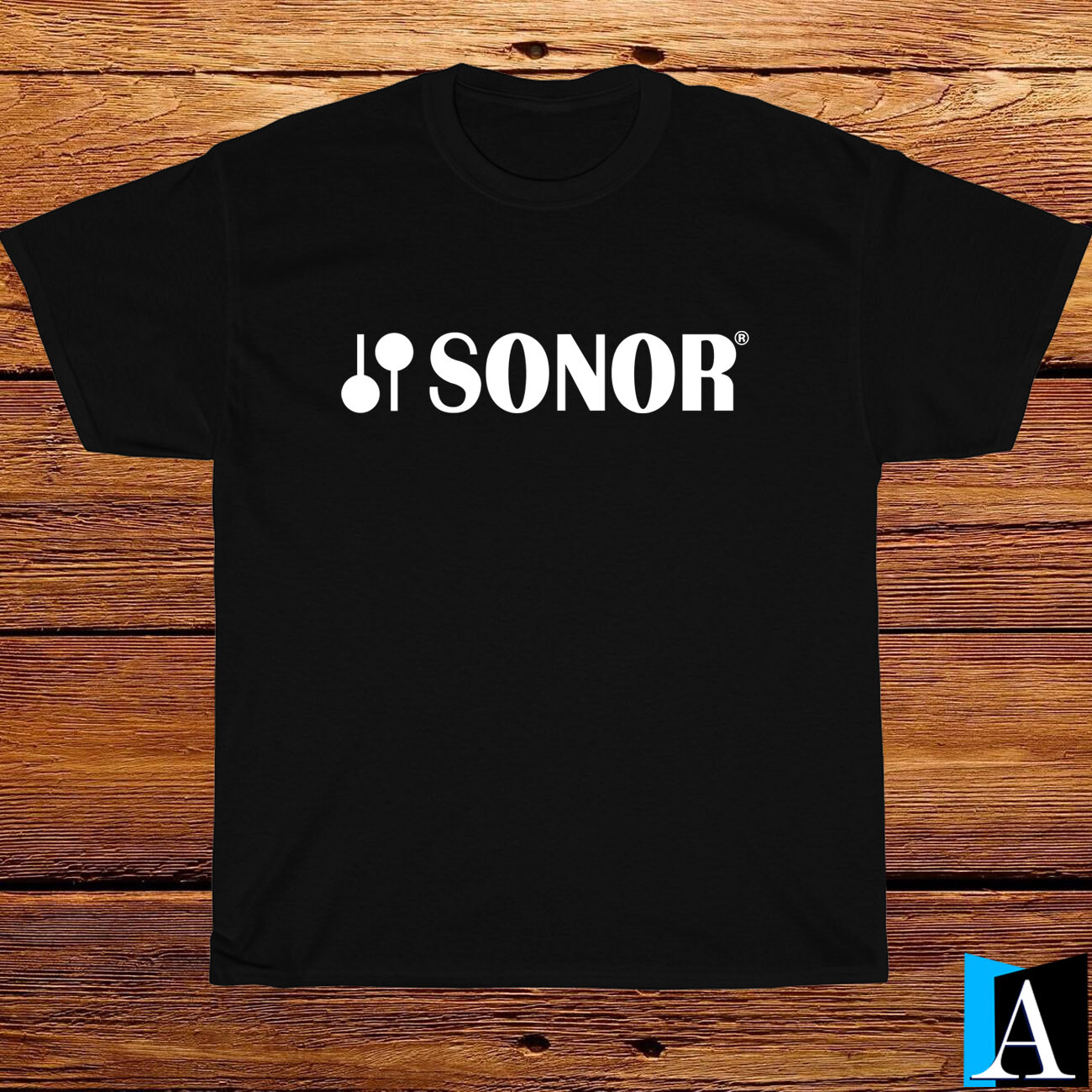 New Shirt SONOR Drums Music Logo Black/White/Grey/Navy T-Shirt Size S-3XL