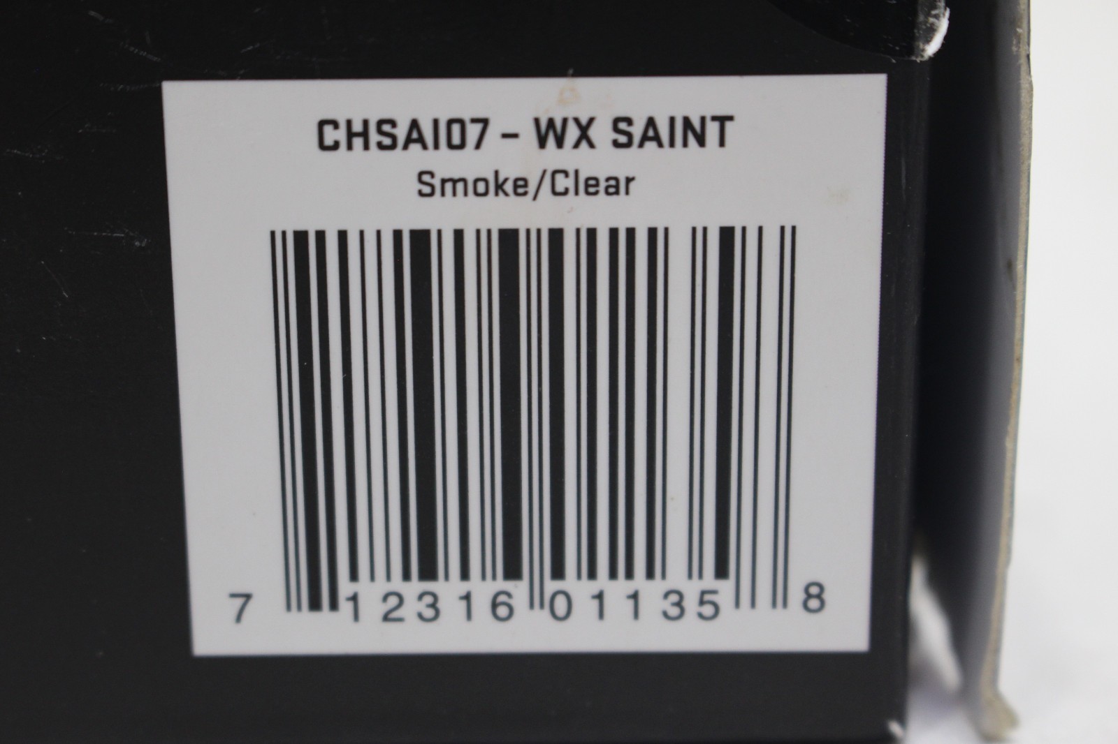 Wiley X CHSAI07 SAINT S/M Smoke Gray/Clear Lens Polycarbonate Matte Black Frame