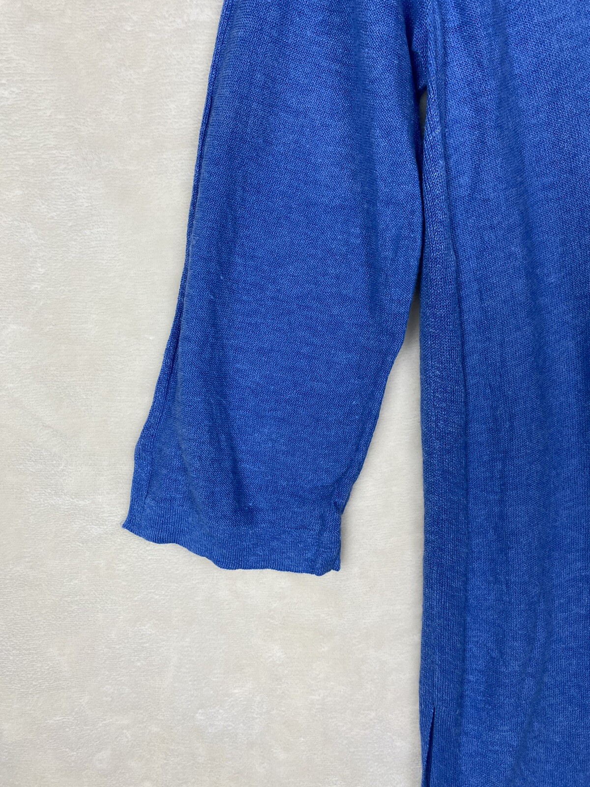 J. Jill Tunic Dress Womens Medium Linen Blend Minimalist Coastal Beachy Summer
