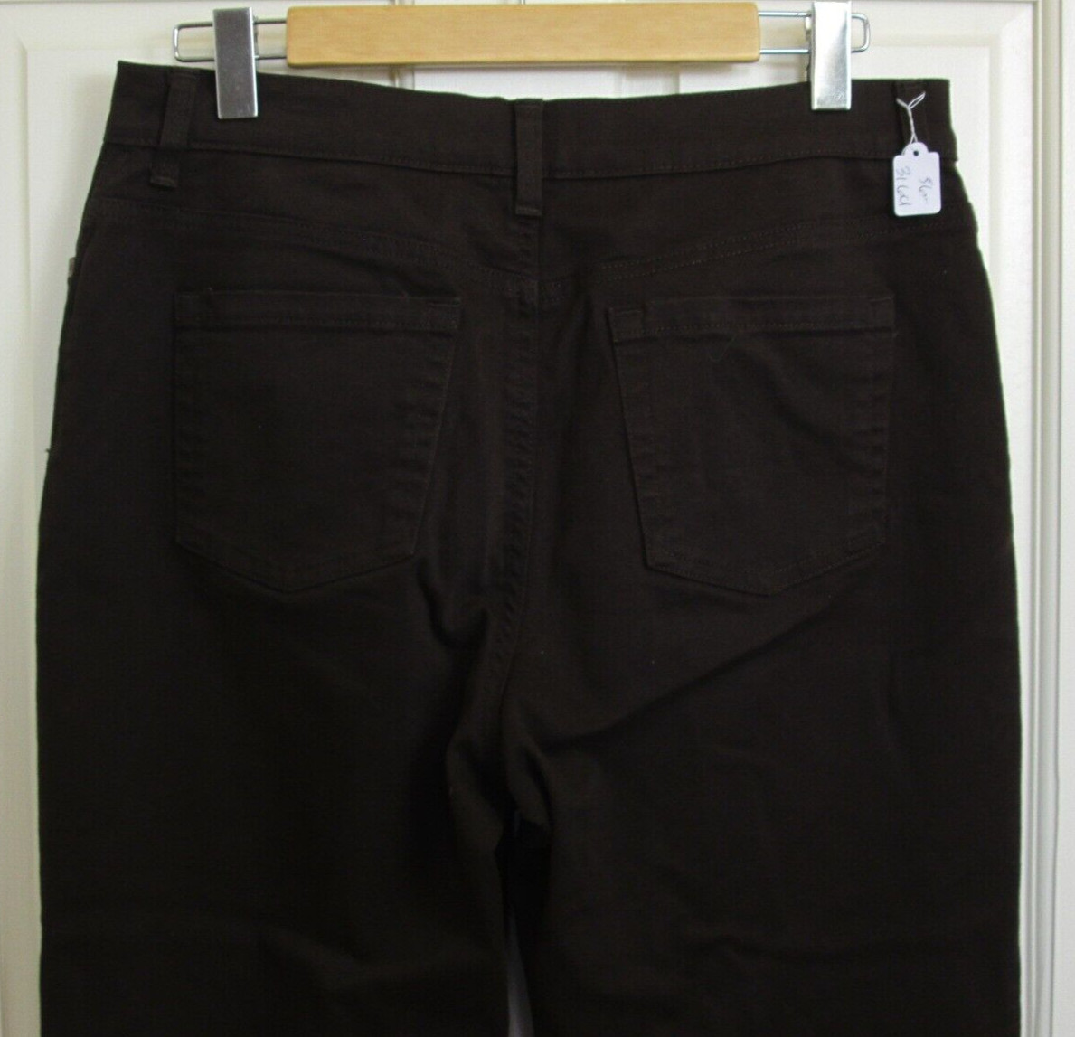Gloria Vanderbilt Brown Amanda Jeans Womens Size 12 32×28 Stretch 56-31601