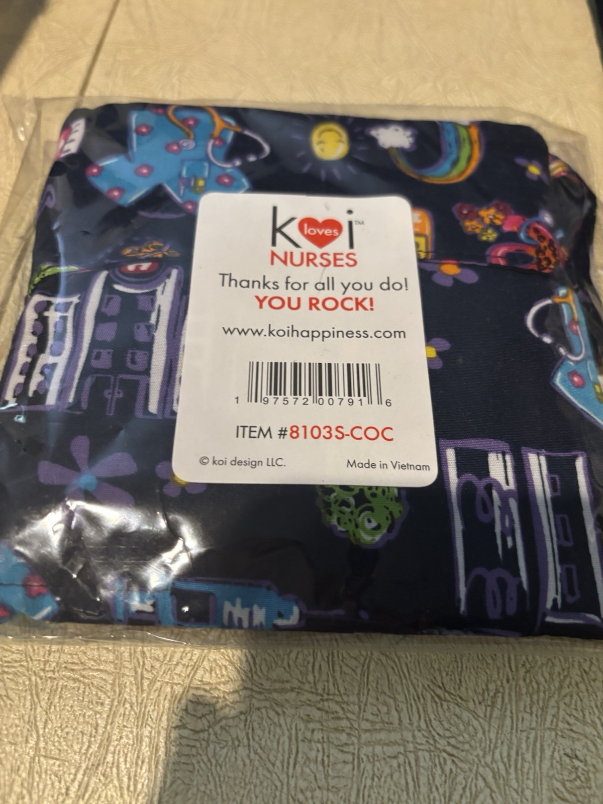 Koi scrubs compactsble tote. Was not available to the public so it’s RARE