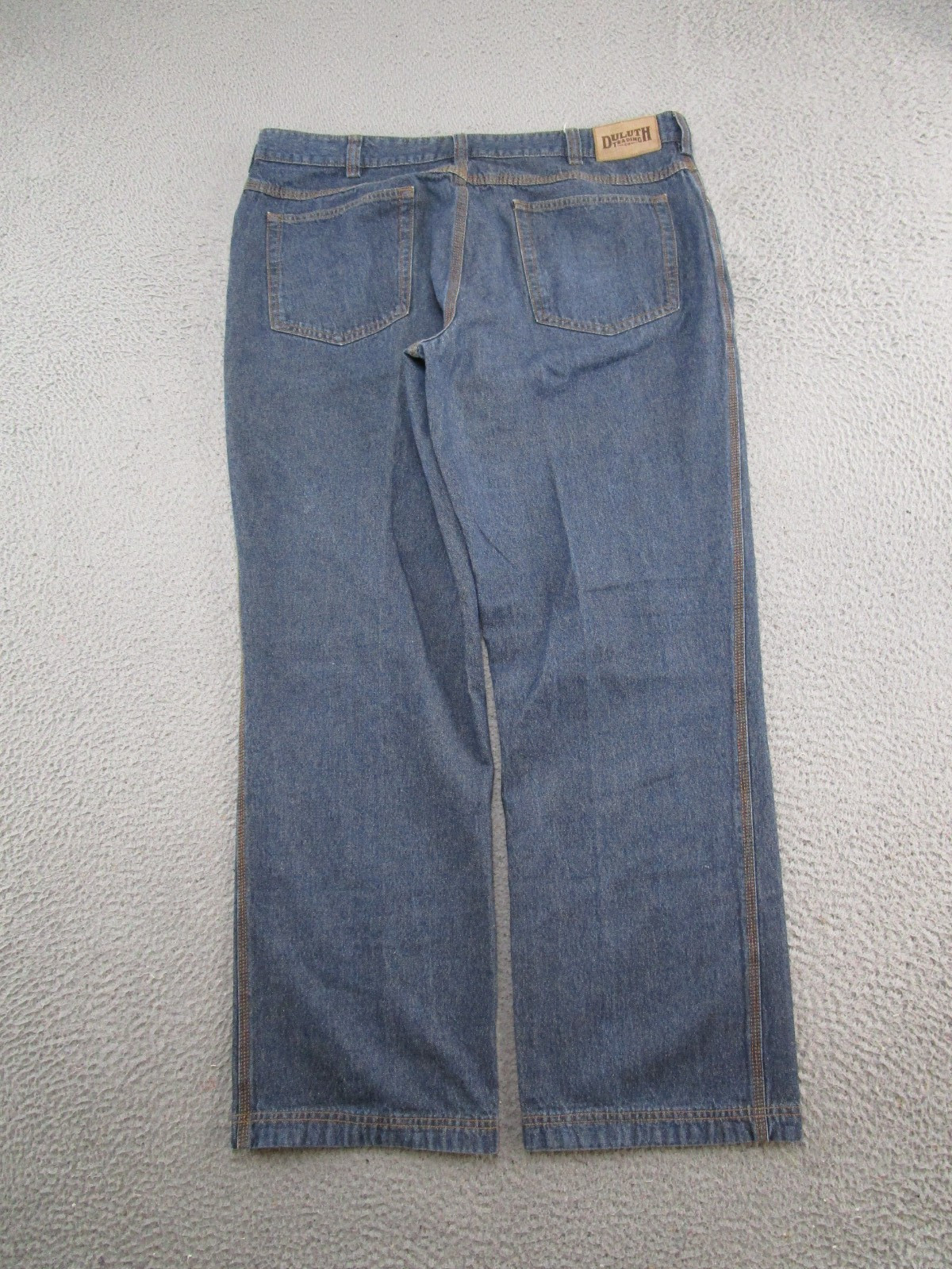 Duluth Trading Co. Ballroom Jeans 40×32 Regular Fit Straight Cotton Denim 64012