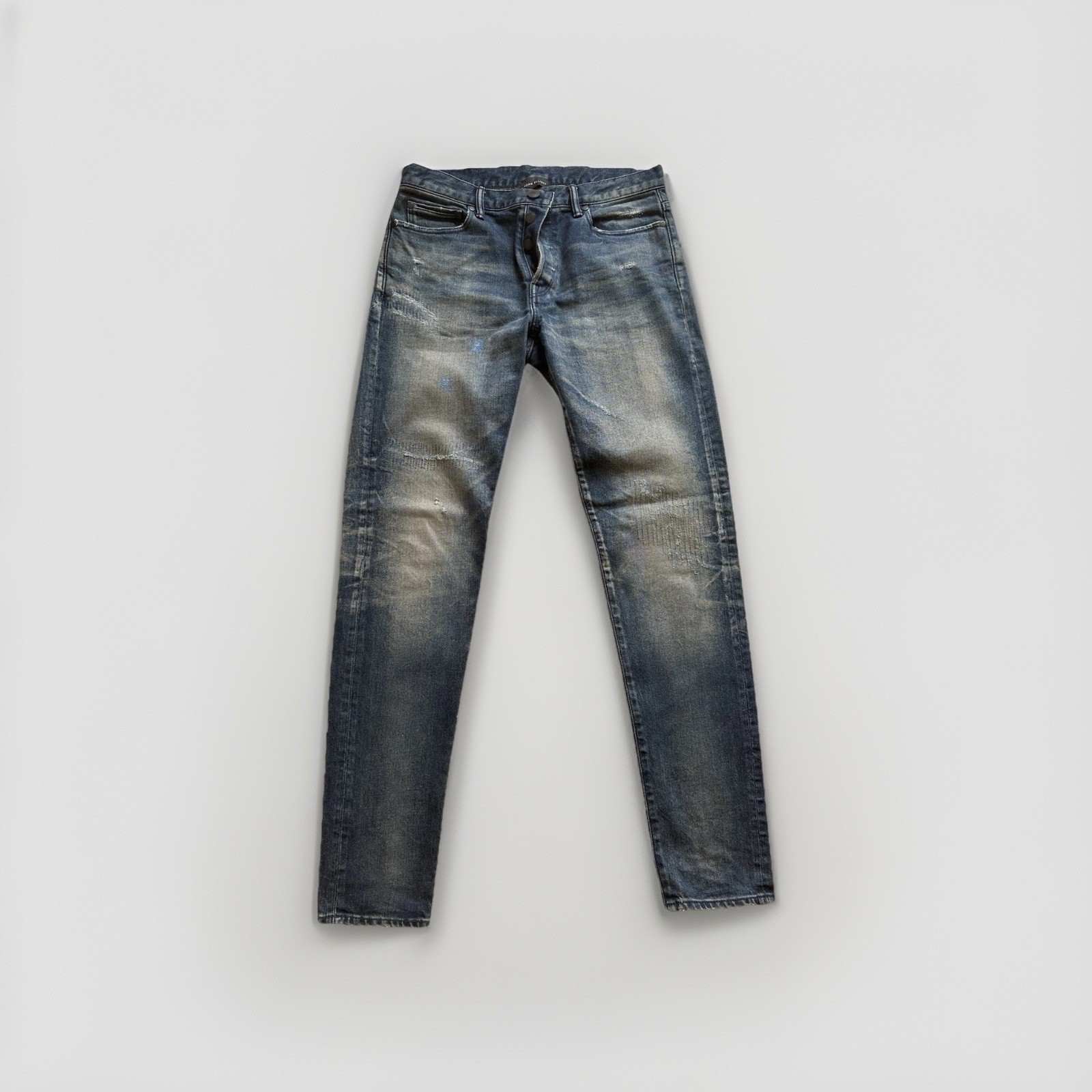 BNWOT John Elliott Slim Men’s Jeans Size 30×33 Made In Japan