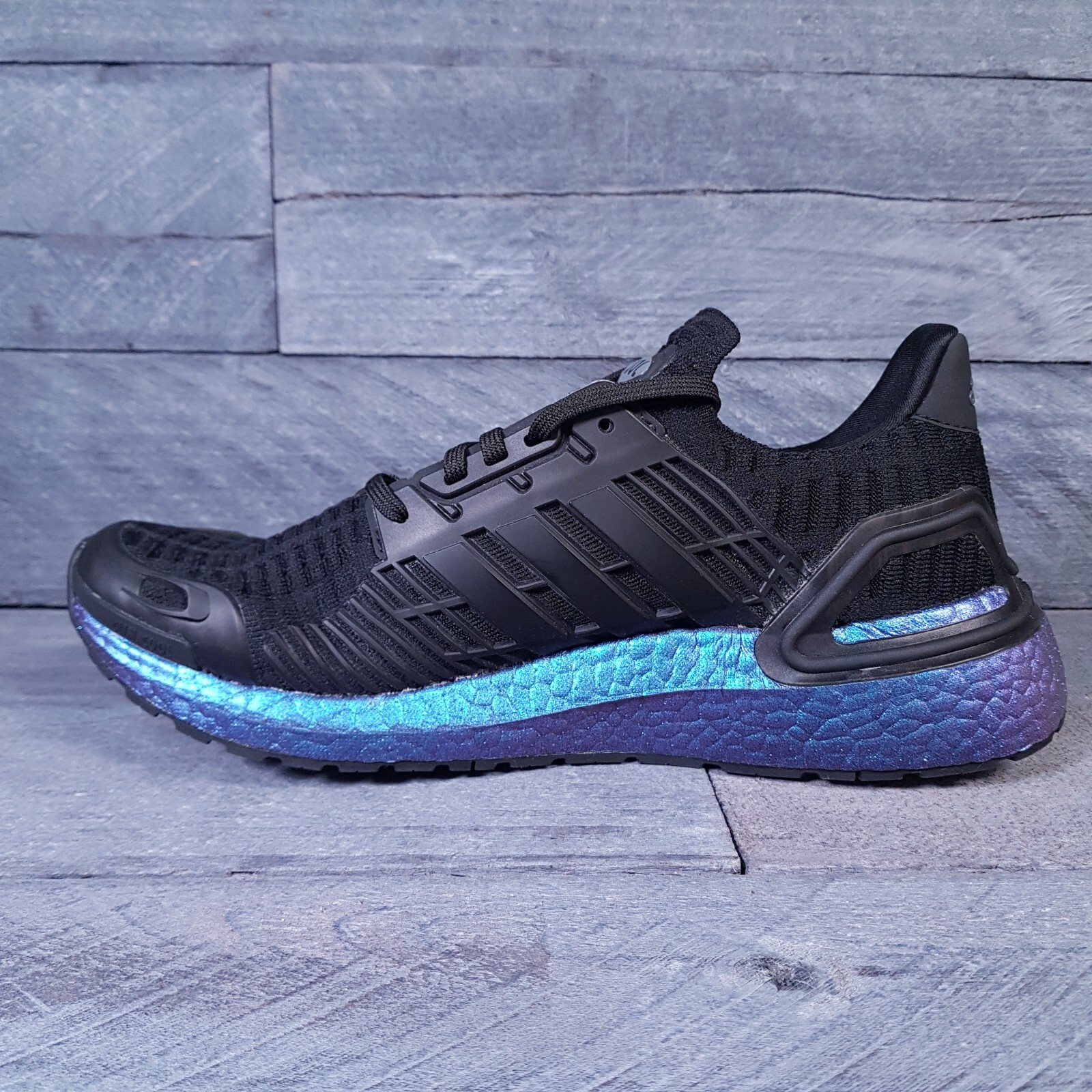 ADIDAS UltraBoost CC_1 DNA Clima Cool Running Shoes Mens 8.5 Black Blue GX7808