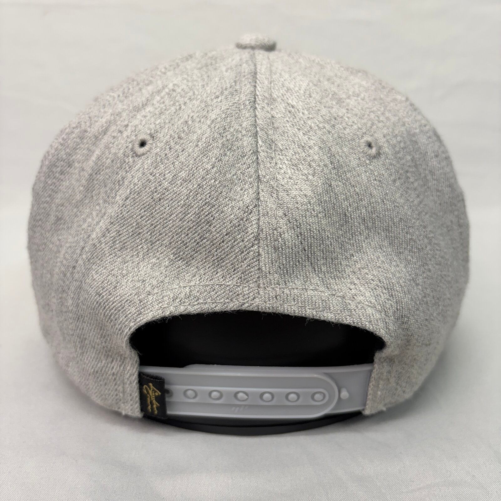 Yupoong Hat Colorado Mountain Patch Mens OSFA Gray Snapback Flexfit Tech