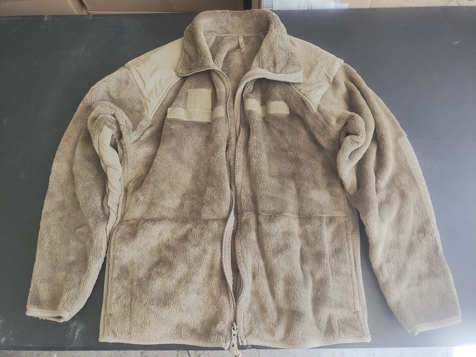 USGI Military Gen III Polartec 100 Cold Weather Fleece Jacket -LG REG- Coyote