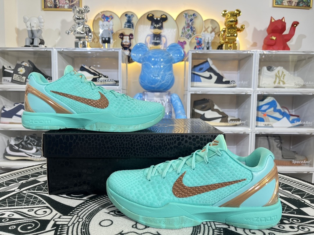 New NK Jalen Brunson x Kobe ZK6 Protro Statue of Liberty PE Mens Womens Shoes