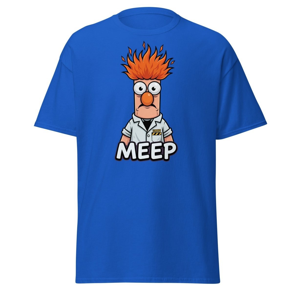 Beaker Muppet Meep T-Shirt – Funny Scientist Cartoon Tee
