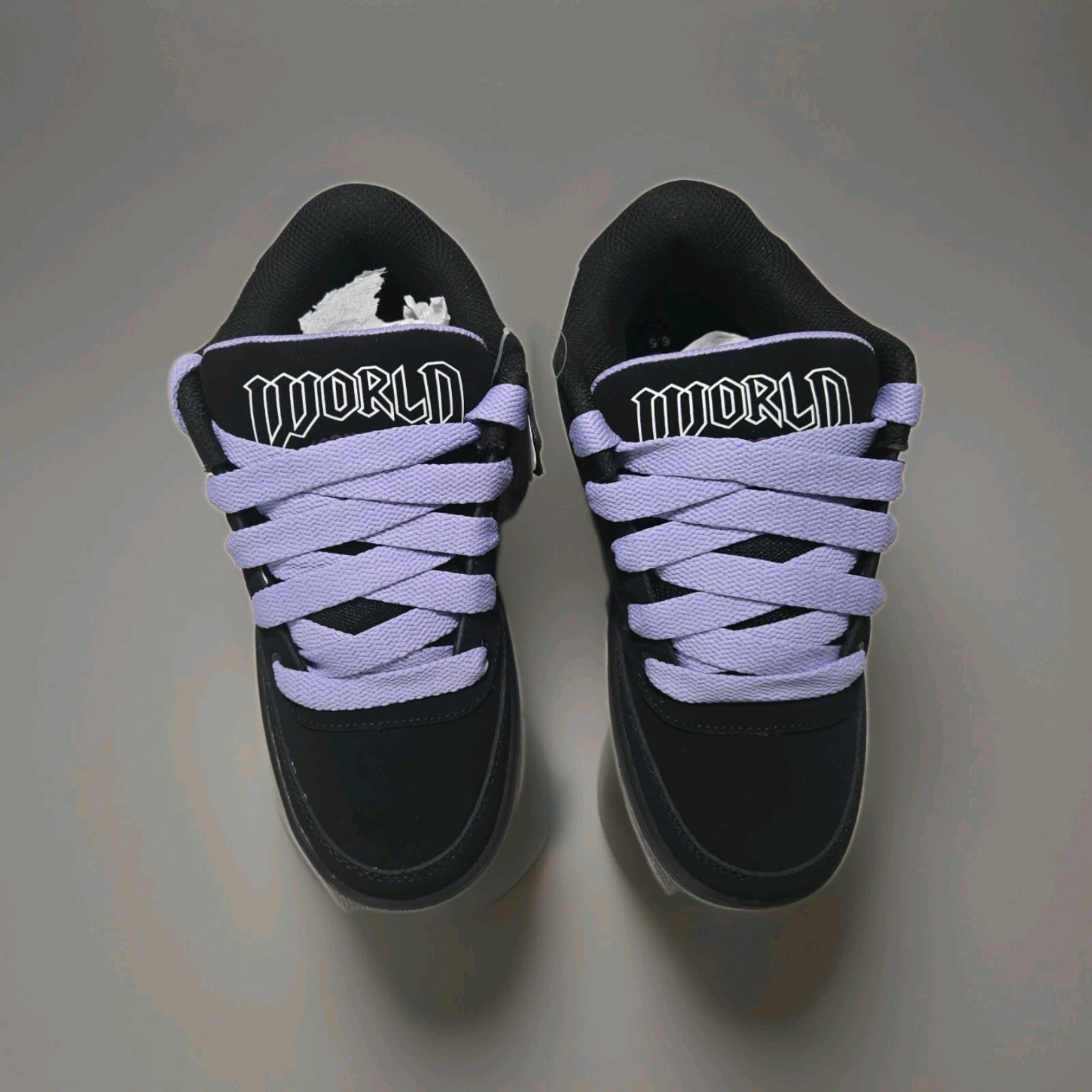 Women’s World Industries Sphere Skate Shoes – Black/Purple