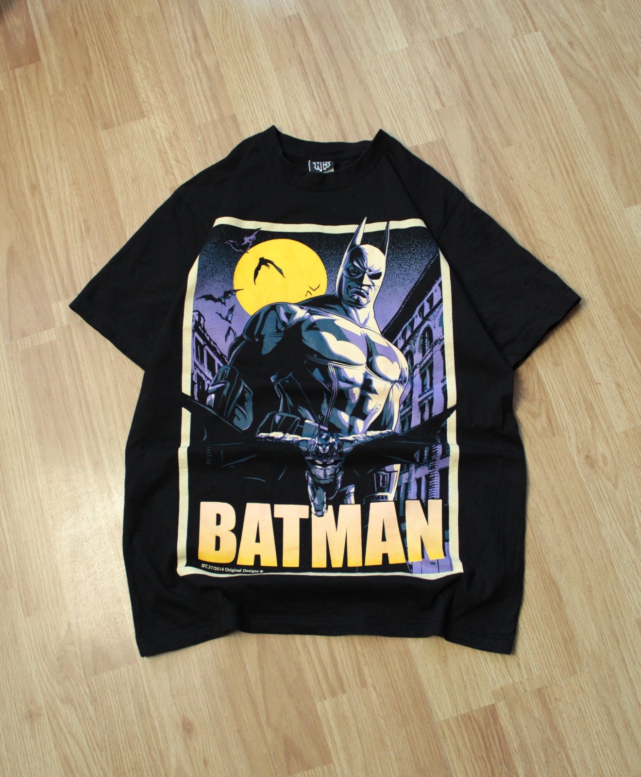 The MAXX BATMAN DC Comics T Shirt Movie Dark Knight Mens Size L Cartoon