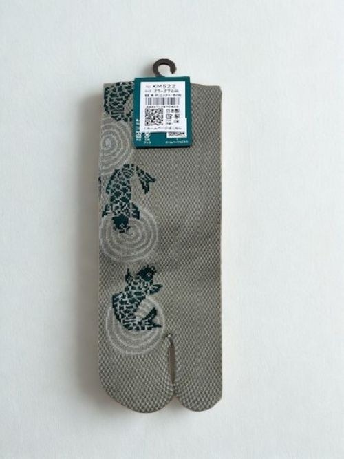 足袋 Carp Tabi Socks (Mesh) – Khaki