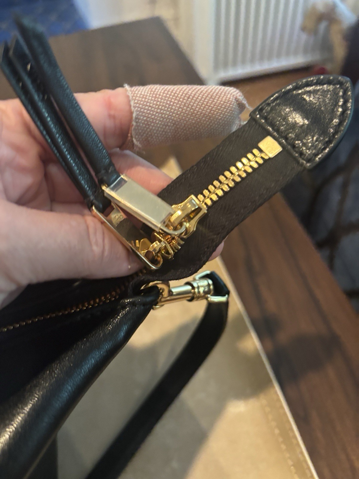 NEW Celine MEDIUM NEW LUGGAGE IN Black shiny Lambskin $4350 Authentic
