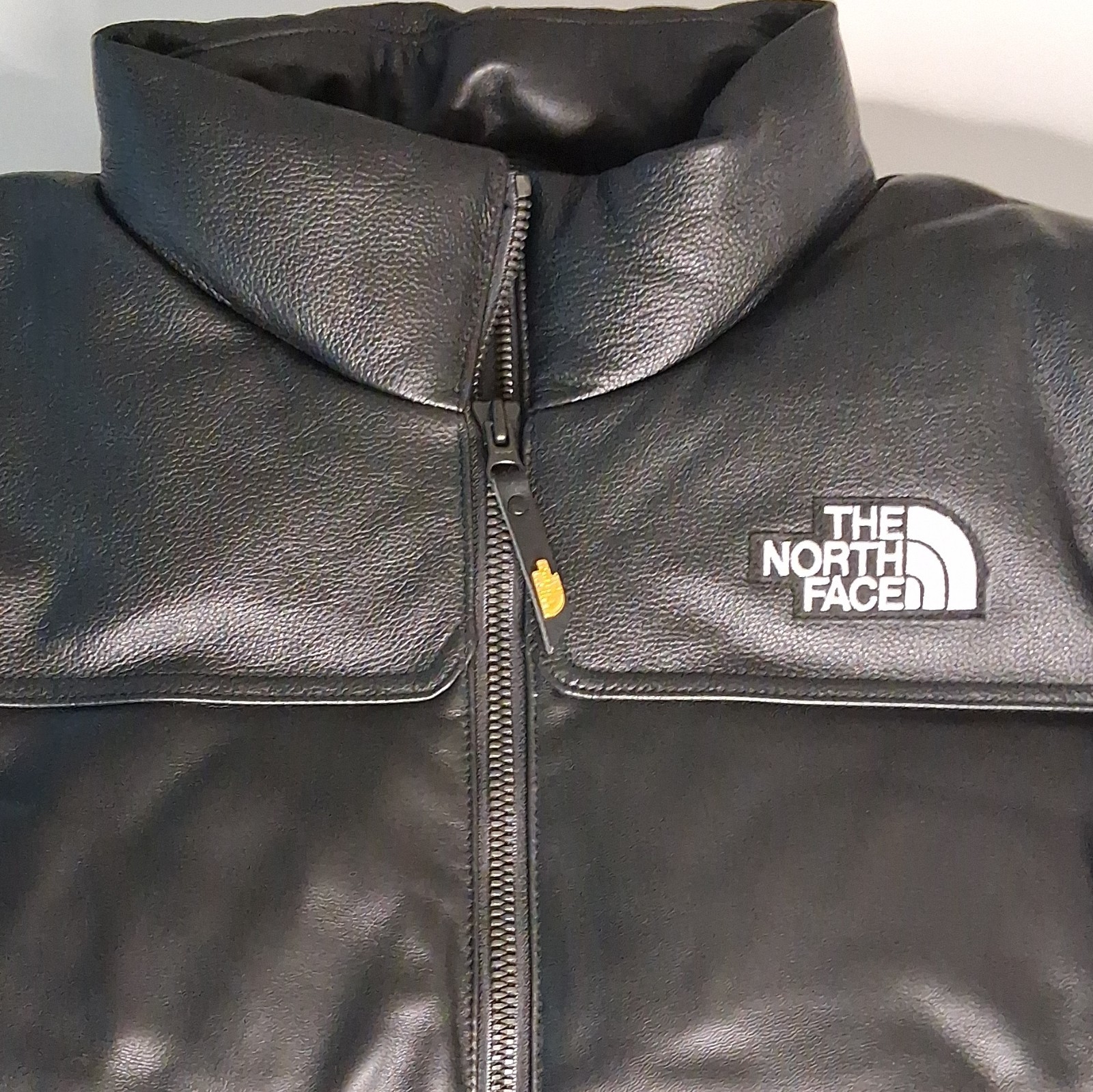 The North Face Eco Leather Nuptse Jacket Limited Edition #327/400 M Leather Pack