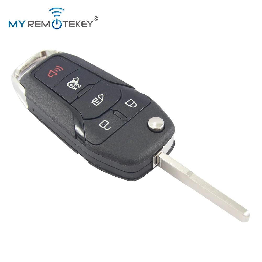 Flip Smart Key Fob Remote Control ID49 315/433/868/902MHz For Ford F150 Ranger