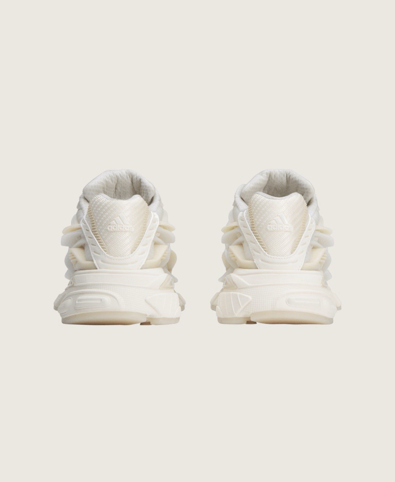 Size 12.5 – PW Adidas Adistar Jellyfish – Chalk White Off White, Bliss – PRESALE