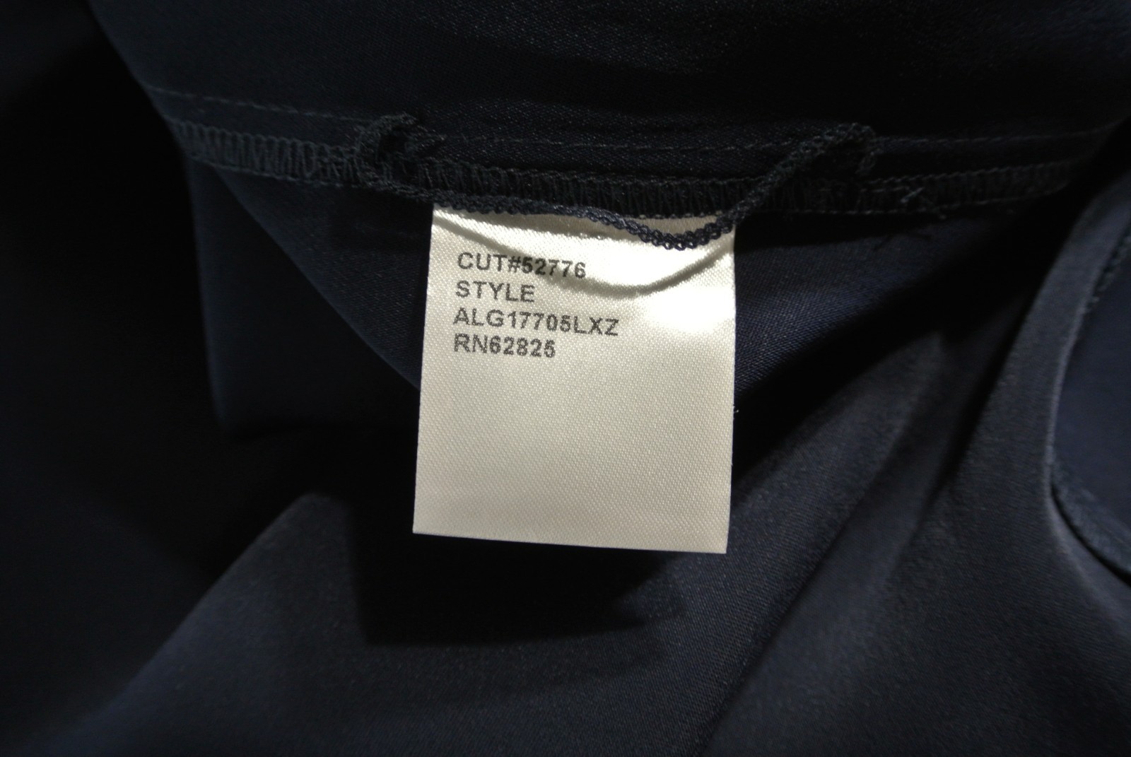 NEW, Tadashi Shoji Lace & Crepe A-Line Gown in Navy Sz 10 #LD382