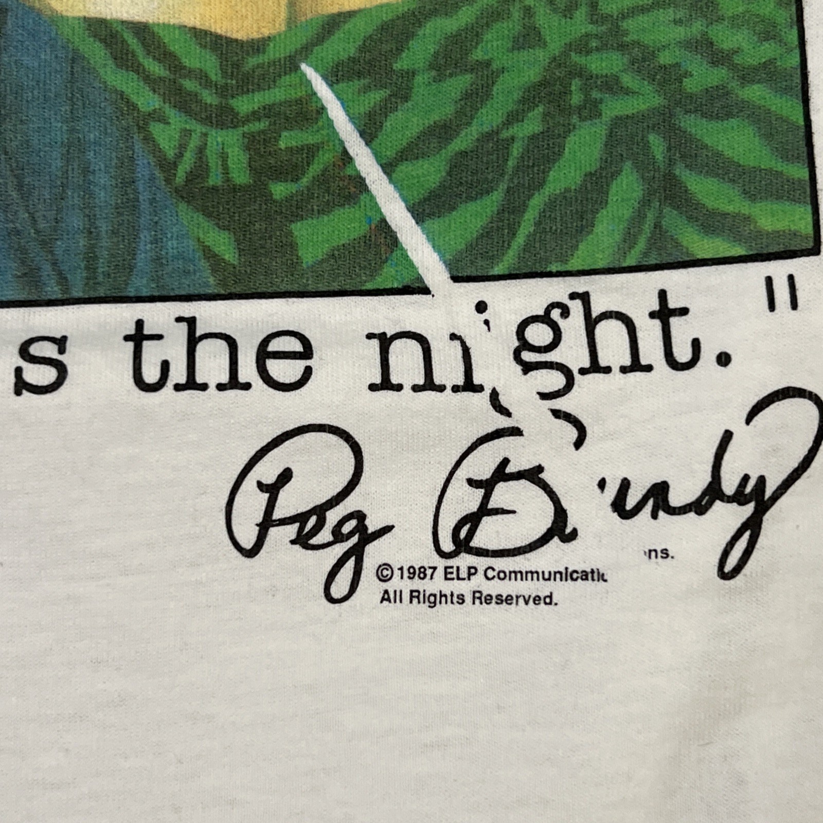 Authentic MARRIED WITH CHILDREN Peg Bundy SHIRT Large VTG 1987 Oh Al