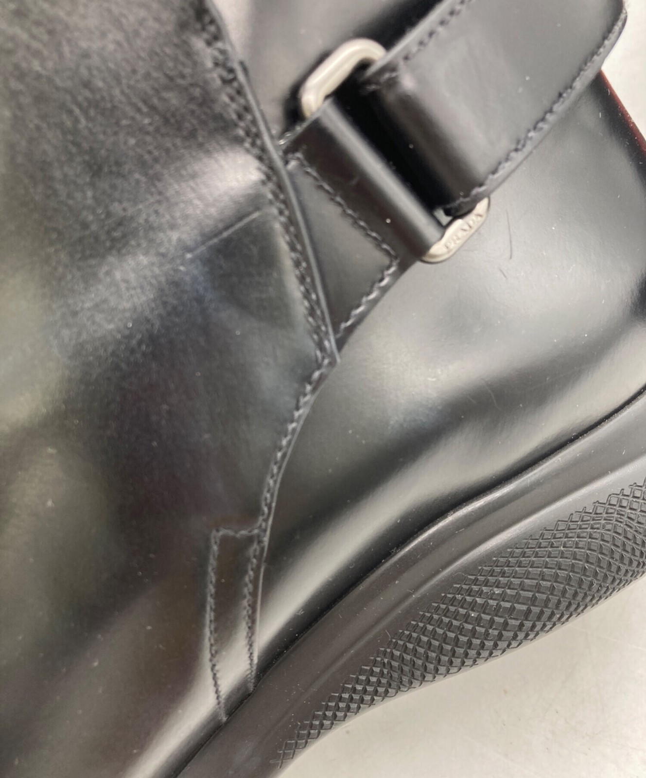 Prada Side Belt Boots BG303