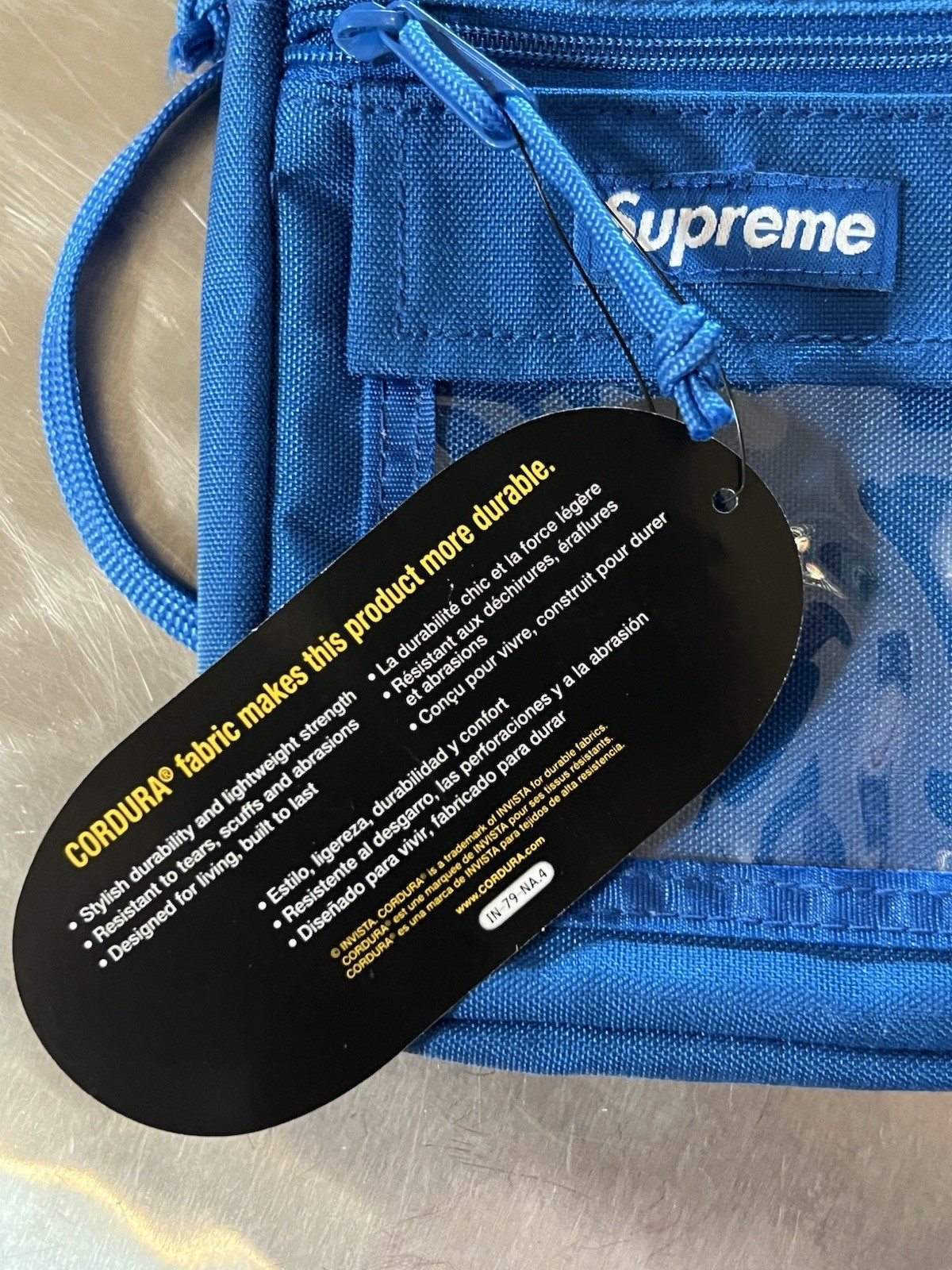 Supreme Utility Pouch From Spring/Summer ’19 (SS19) Collection In Royal Blue Men