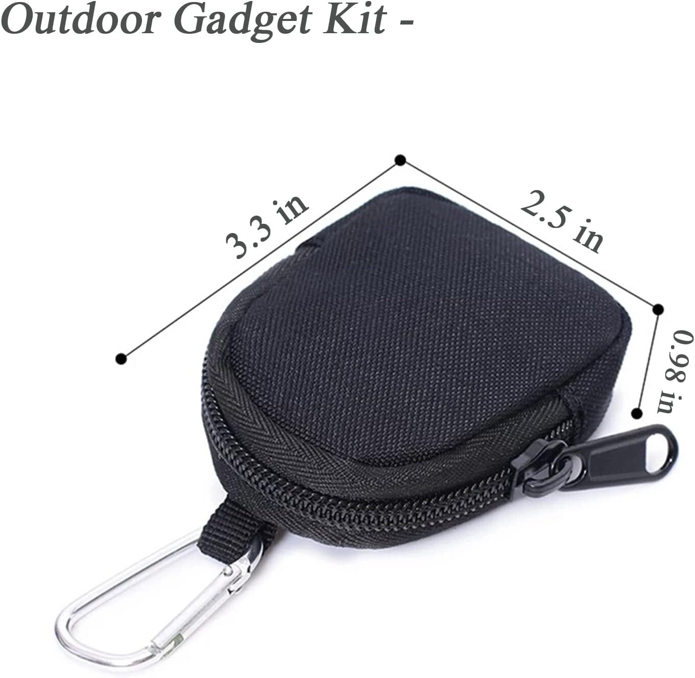 Tactical Coin Pouch Nylon Waist Bag Men MOLLE Multi-Functional Accessory Pouch