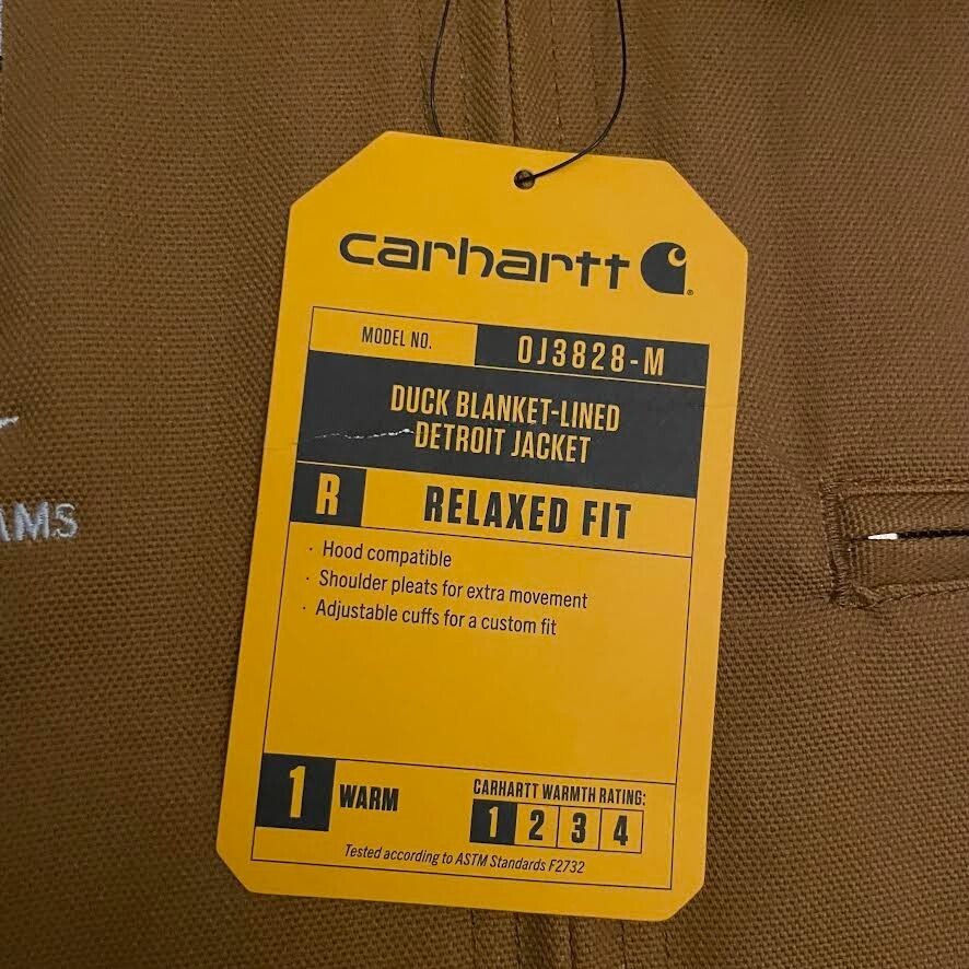 Lockheed Martin ICBM Decal Carhartt Duck Detroit Jacket (ALL SIZES AVAILABLE✅)