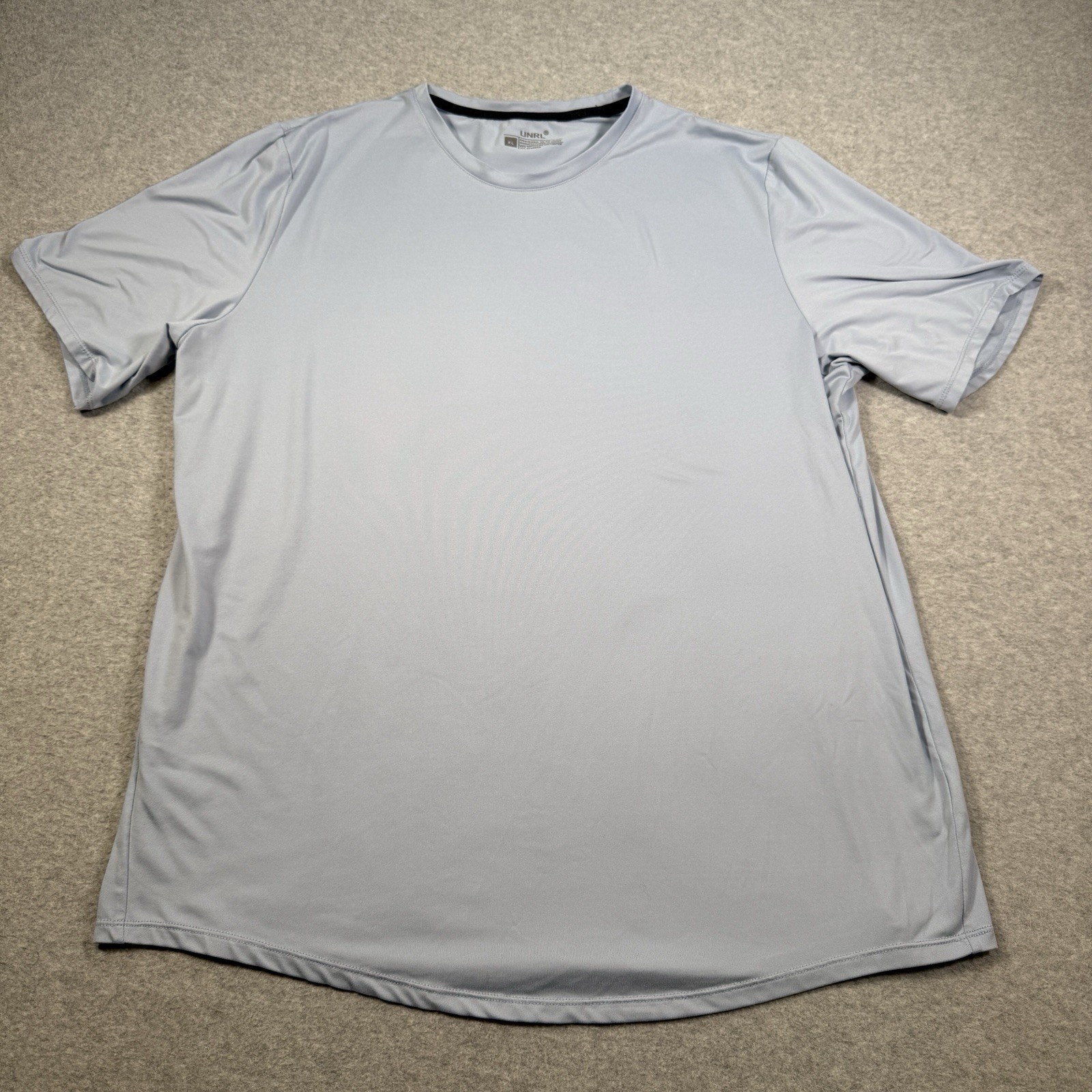 UNRL Mens Short Sleeve T Shirt Blue Sz XL Crew Neck