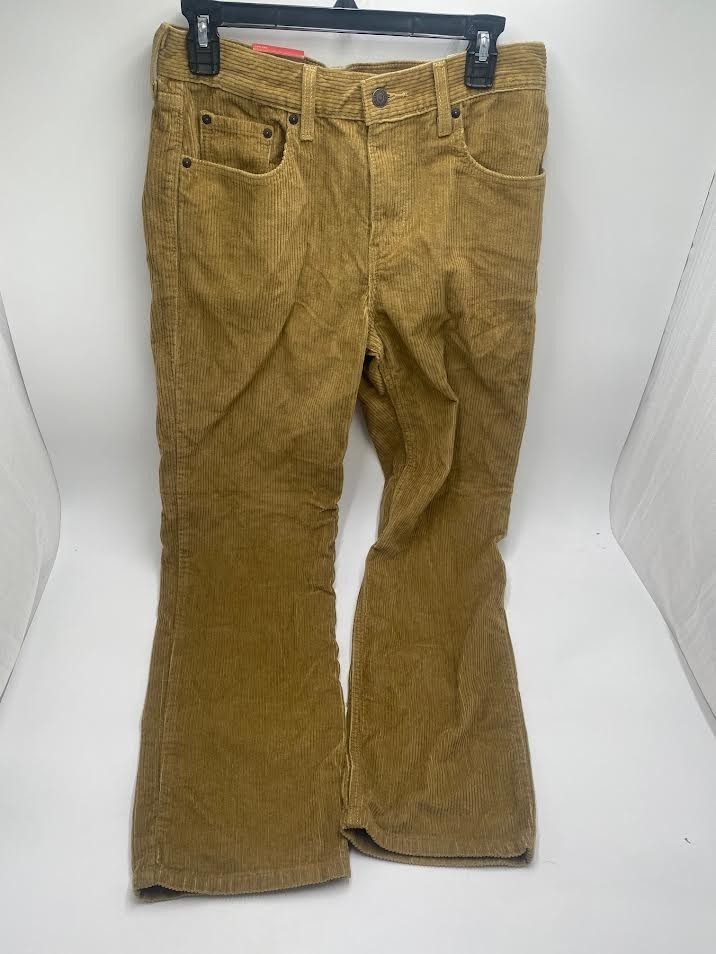Levi’s Women’s Low Pro Straight Leg Corduroy Jeans Choose Size Golden Brown