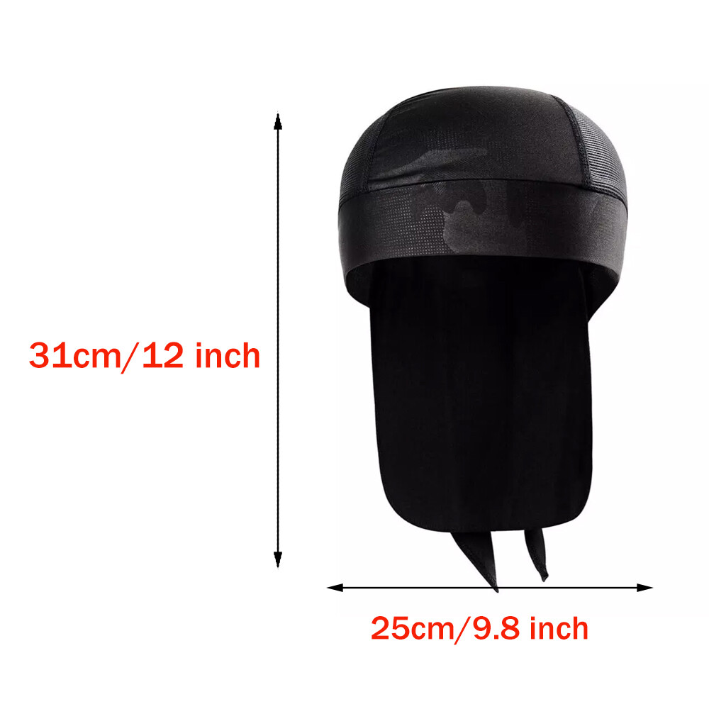 Cooling Helmet Liner Do Dew Rag Skull Cap Beanie for Men Bandana Head Wrap Hat