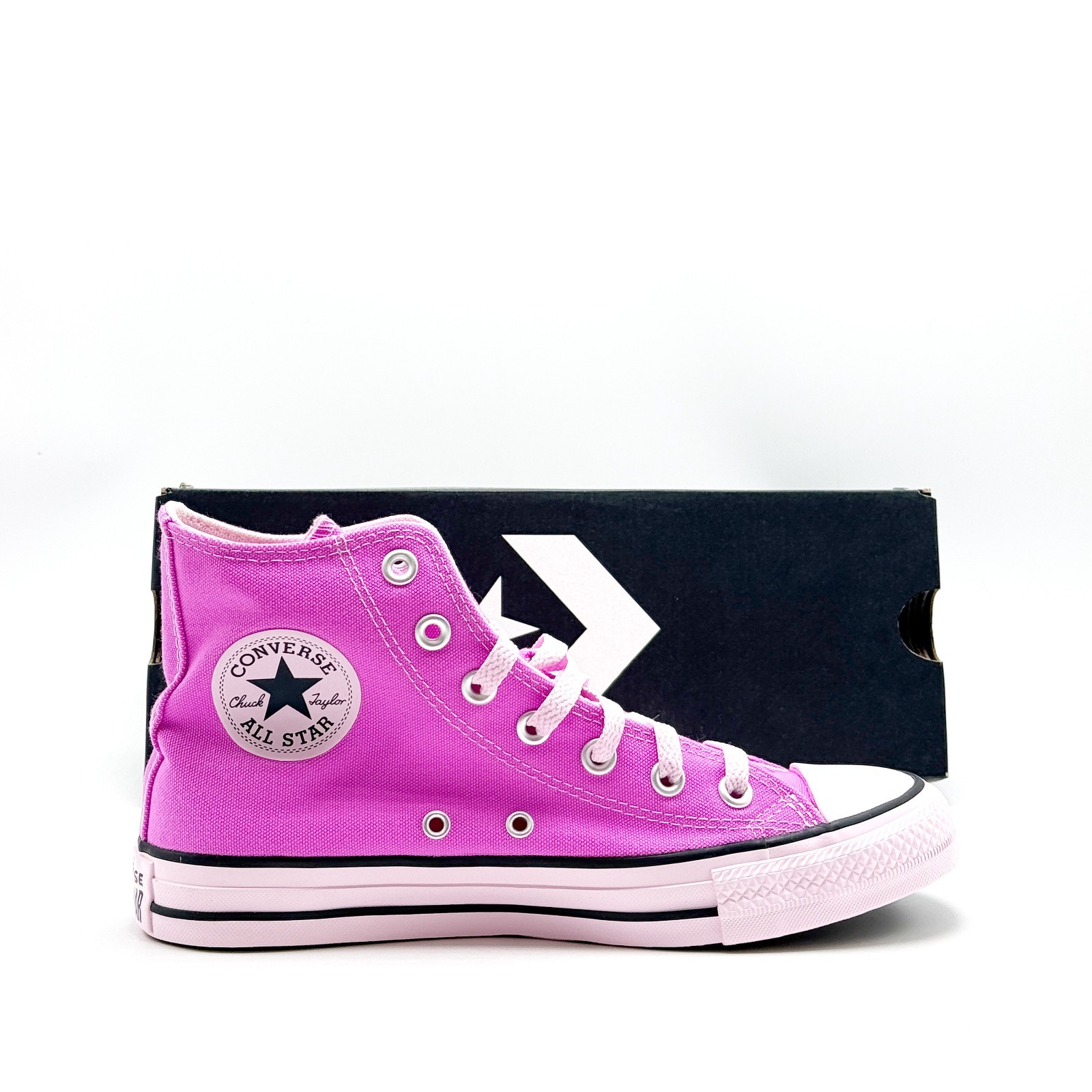 *NEW* Unisex CONVERSE Chuck Taylor All Star HI Top SHOCKING ORCHID (A17932F) 👍