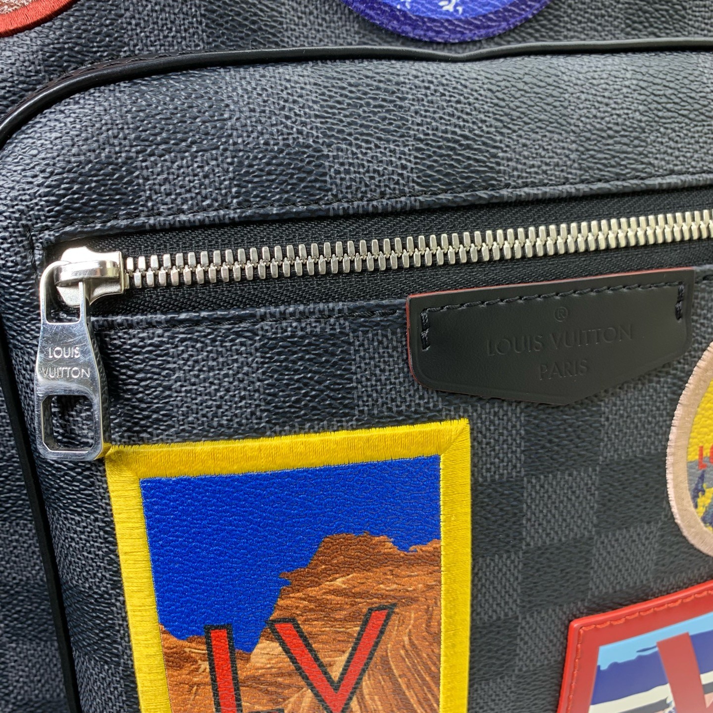 Louis Vuitton Pre-Owned Authentic Backpack Black N40042 32.0x 40.0x 13.0 cm