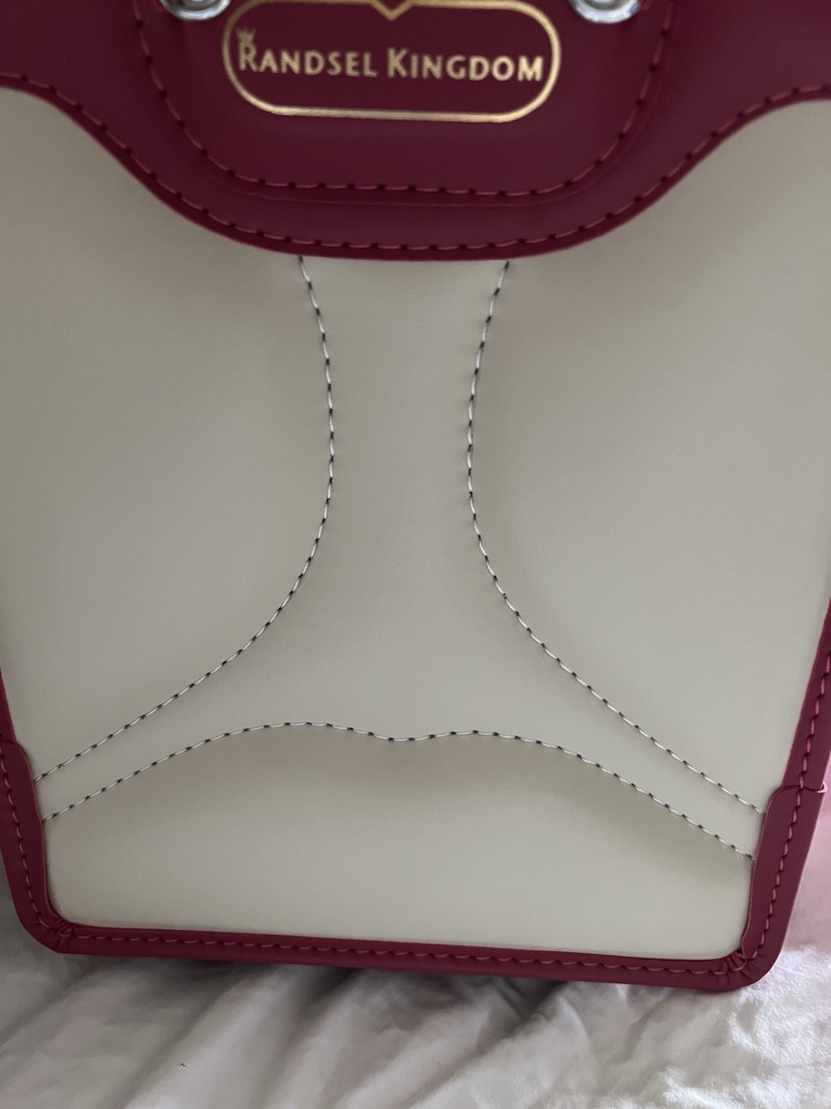 NEW JAPAN Made Randoseru School Bag Backpack RANDSEL KINGDOM Chokaru Rose Red