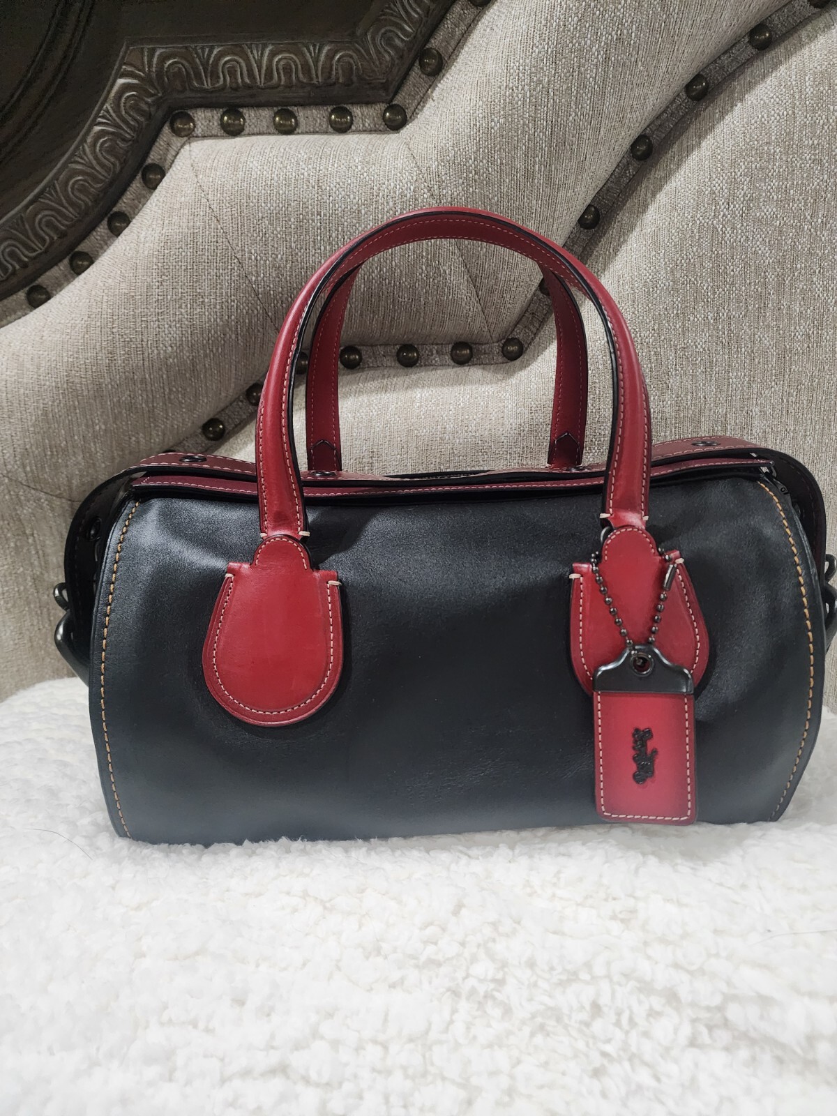 Coach BADLANDS Colorblock SATCHEL