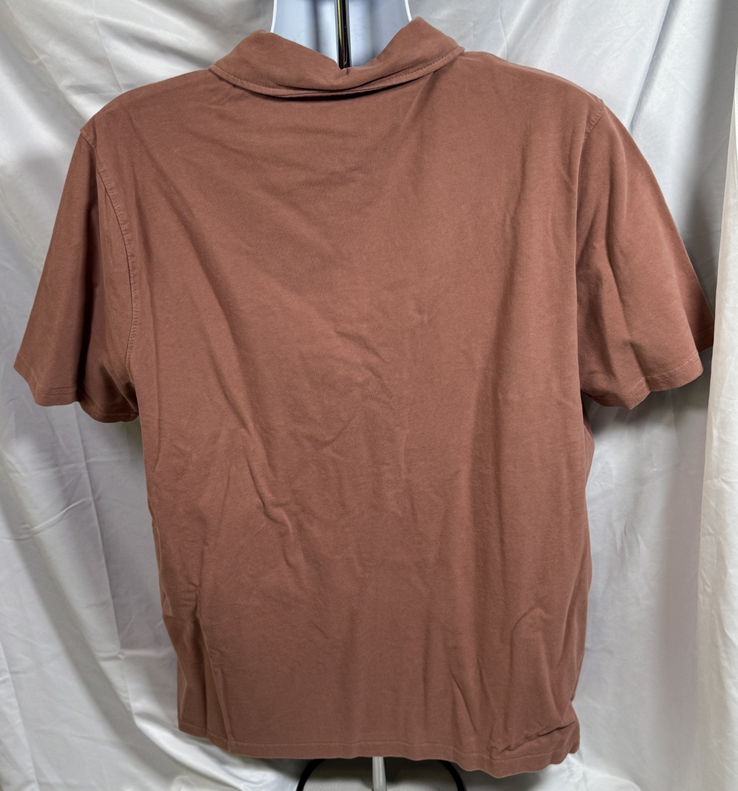 Goodfellow Copper Polo Shirt 100% Soft Cotton Men XL NEW NWT