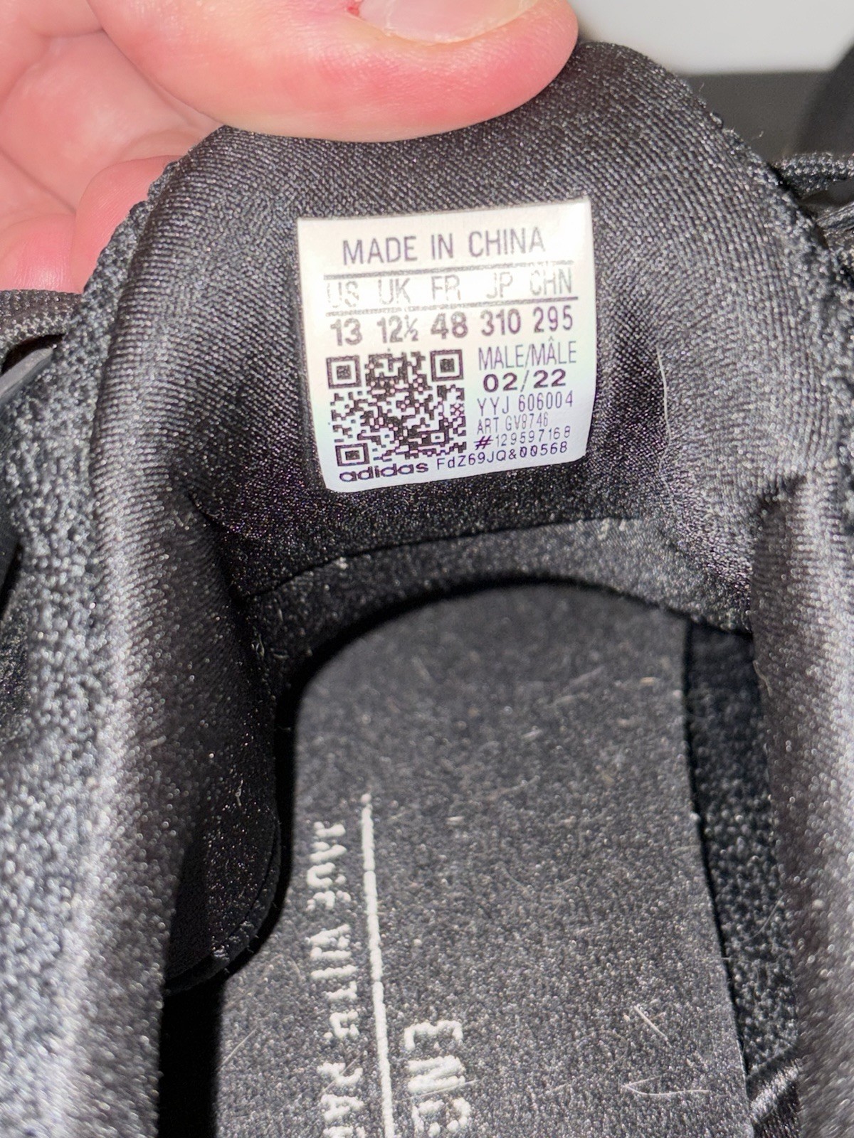 Size 13 – adidas UltraBoost 1.0 Double Black