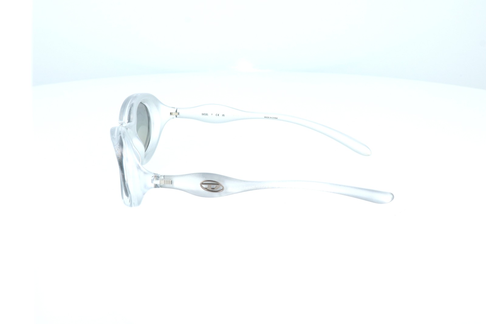 Diesel DL3011U Metallic Crystal Grey Mirror Sunglasses 51-21-135