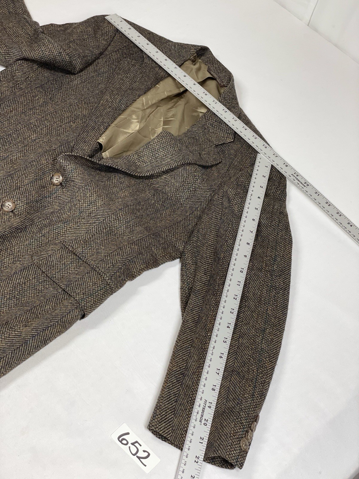 Vintage Cambridge Classics Men’sTweed BlazerJacket SzL UNISEX 70’s 80’s Academic