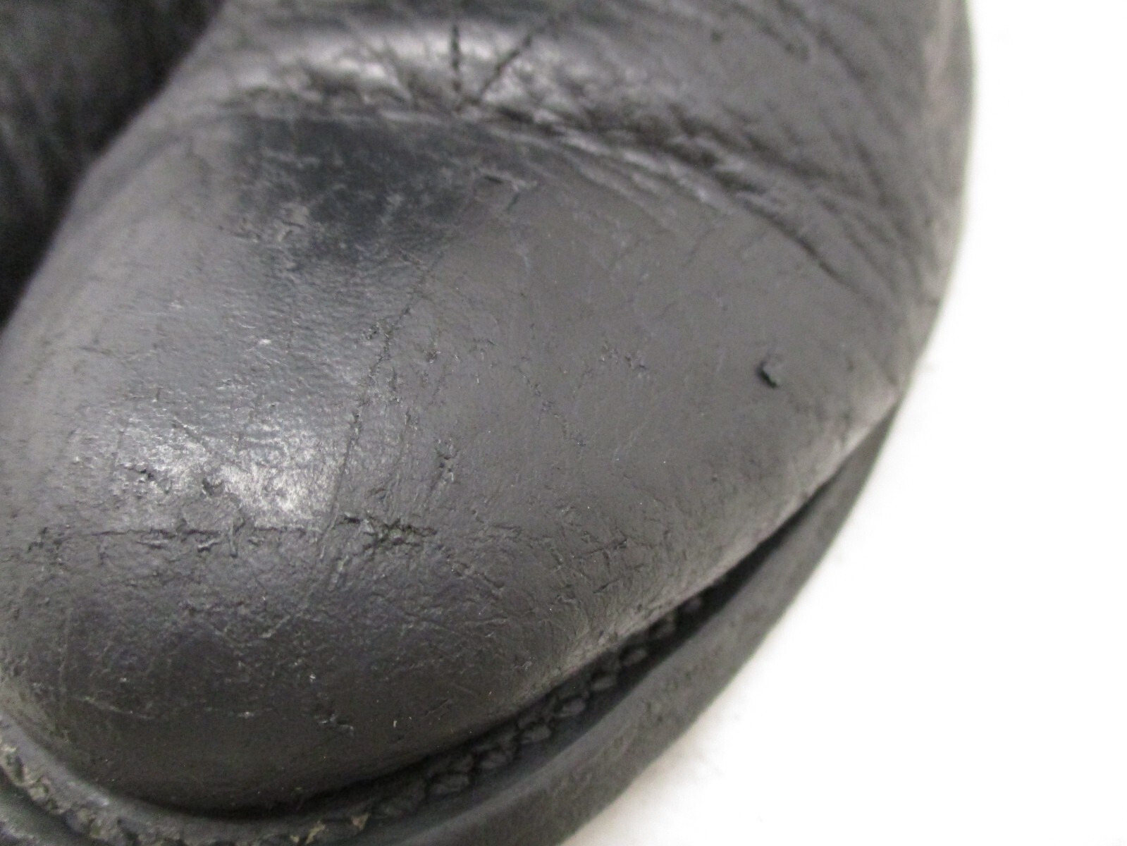 OKLAHOMA Black Bullhide Leather Cowboy Boots Mens Size 10 D Style 4099
