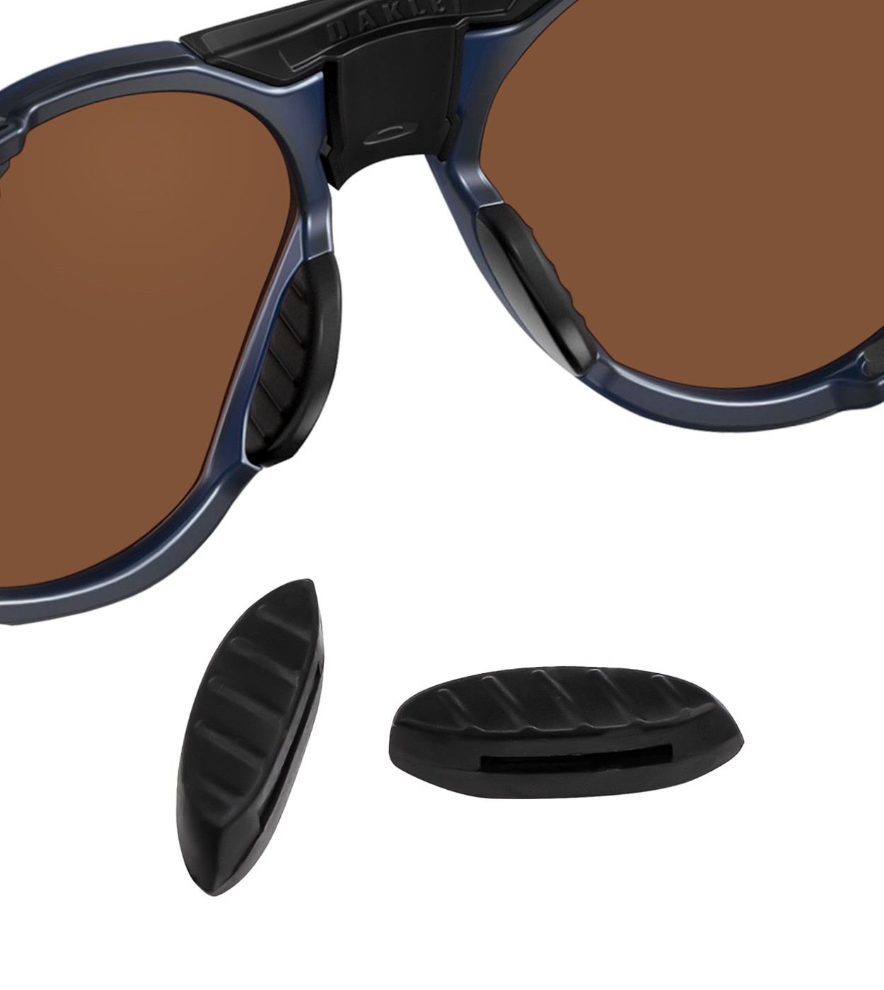 Black Replacement Nose Pads for Oakley Clifden OO9440 Non-Slip Nose Pieces