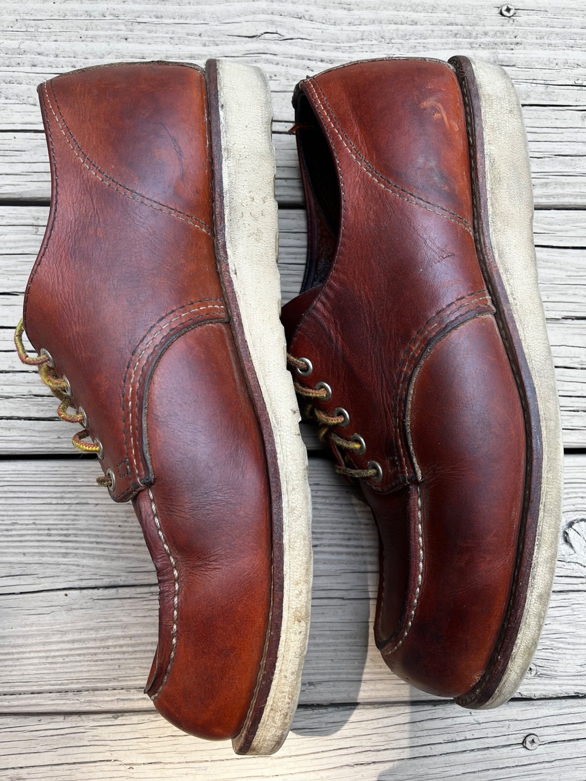 Red Wing Oxford 8092 Moc Toe Boots USA Mens Size 12