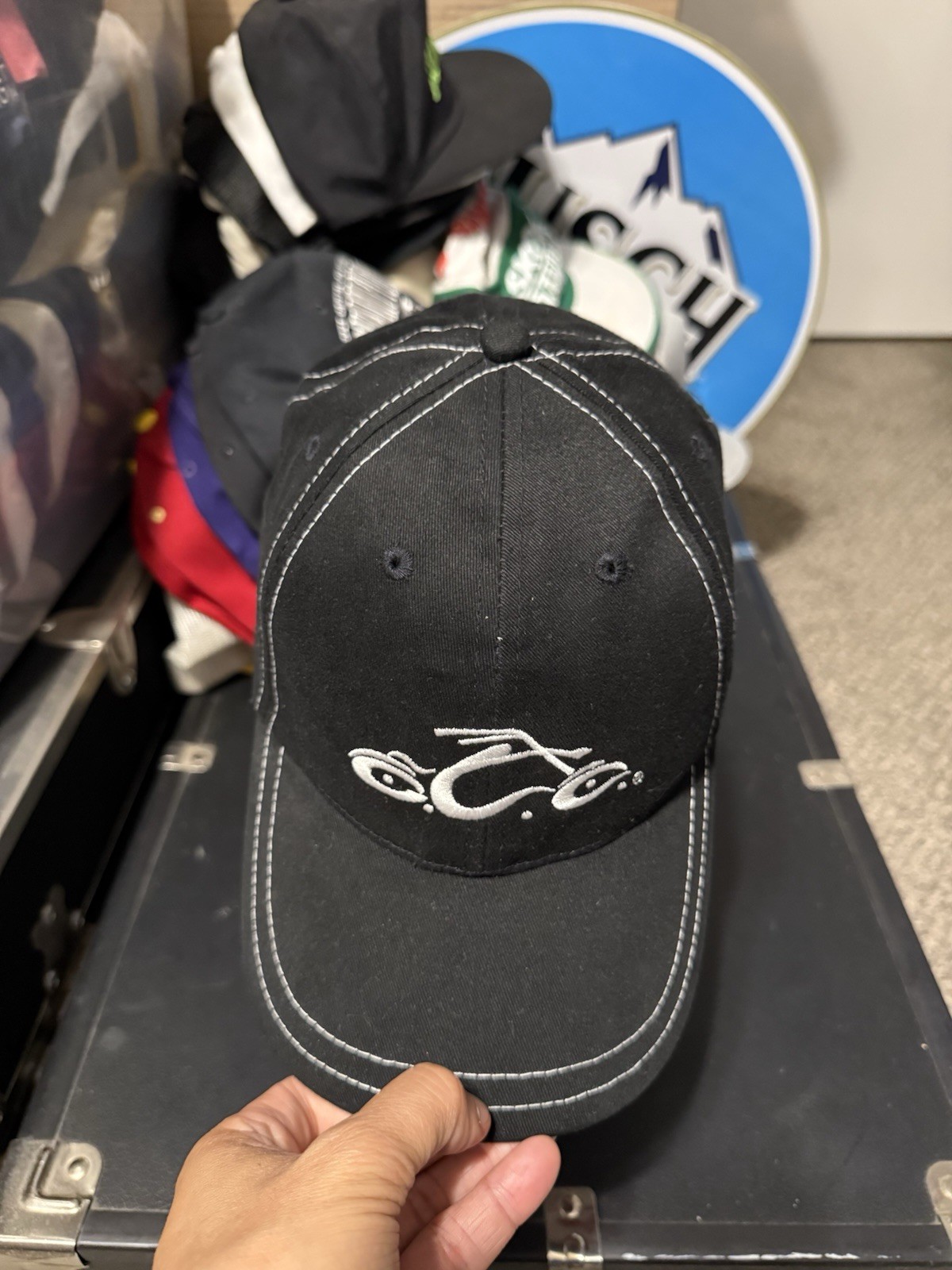 Orange County Choppers embroidered Official black Hat Mens Cap Strapback