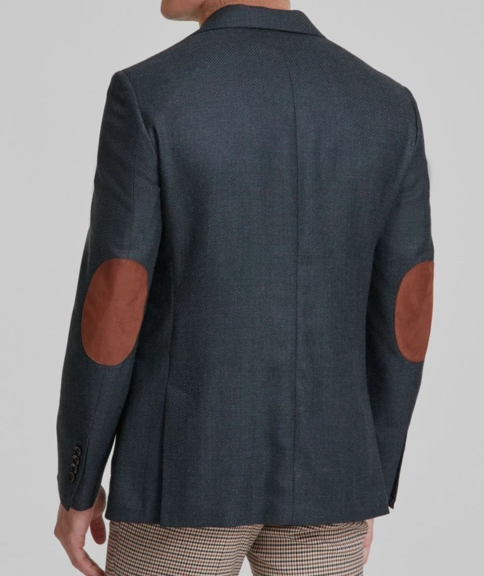Tallia Men’s Green Slim-Fit Wool Blend Sport Coat Size 46R