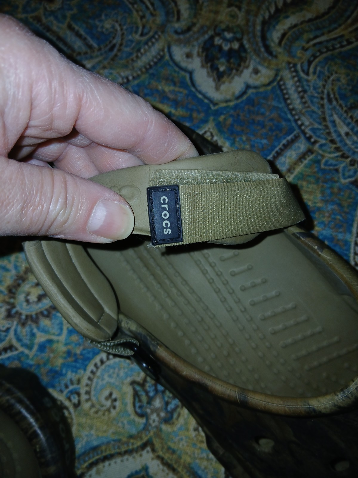 TrueTIMBER Crocs Off-Road O2 Octane Outdoor Crocs for Men CAMOUFLAGE Adjustable