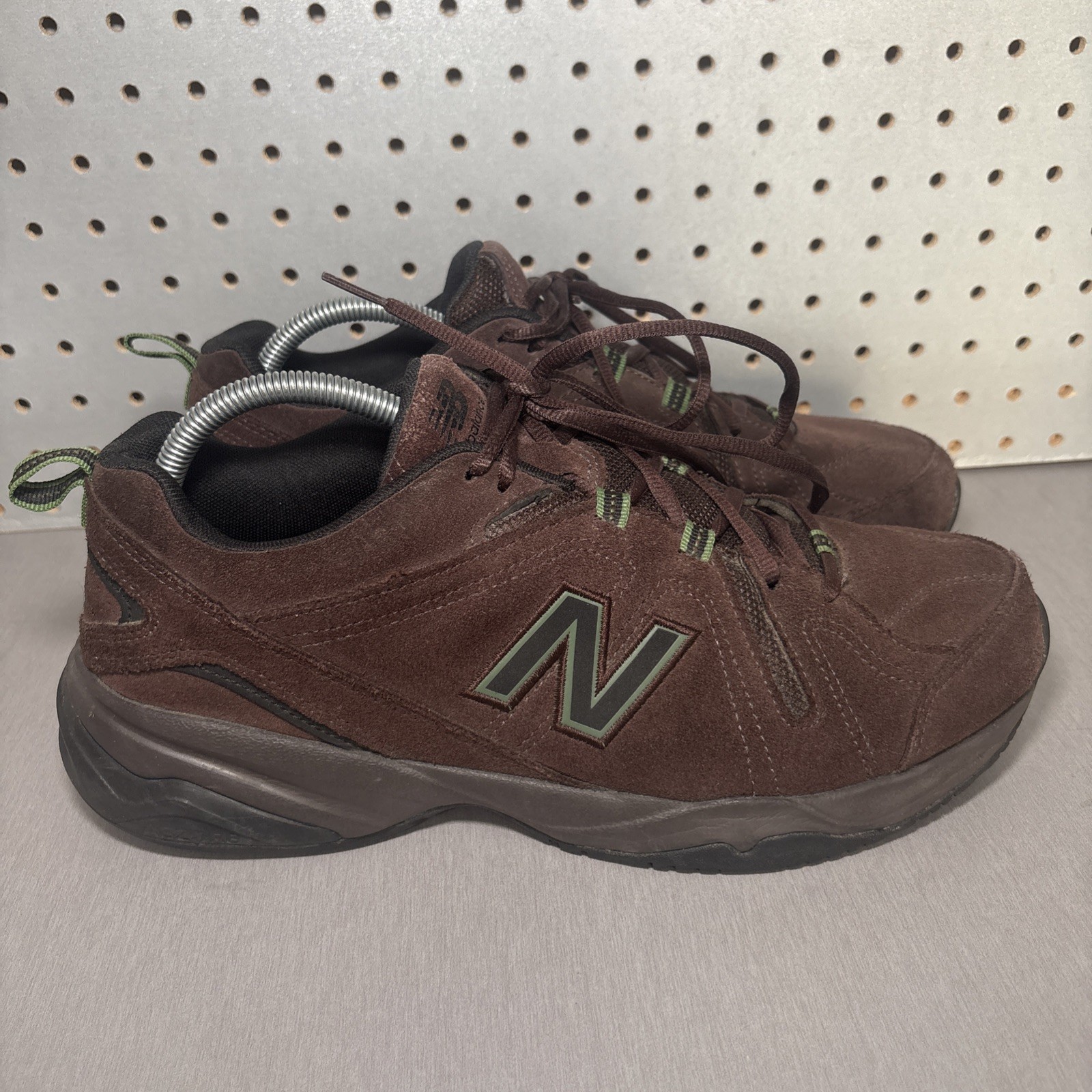 New Balance 608v4 Shoes Mens Sz 11 Brown Suede Training MX608V4O ABZORB Sneakers