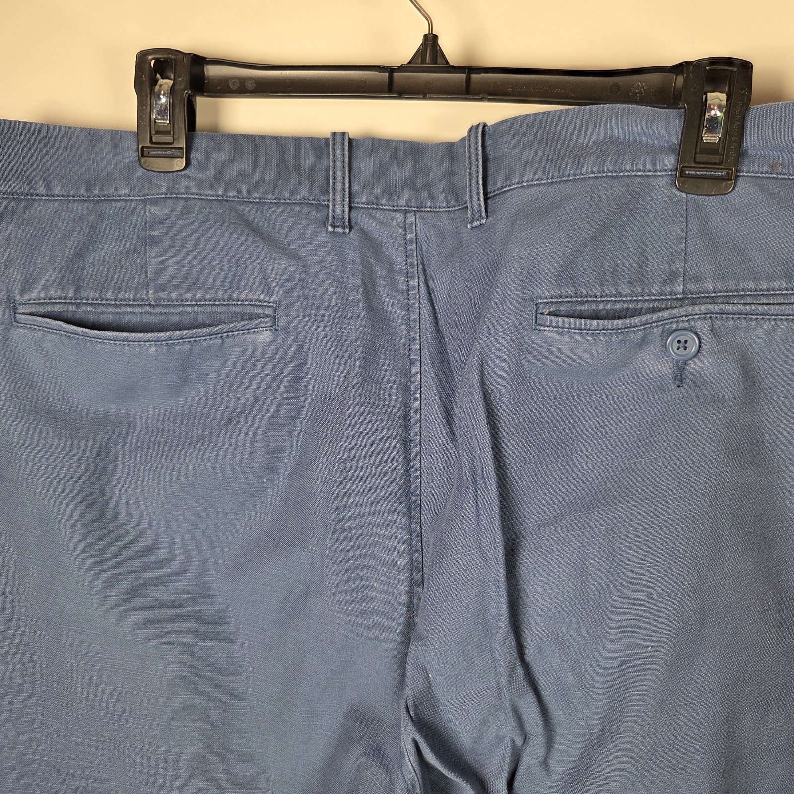 J.Crew Mens 36×30 The Sutton Blue Chino Straight Leg Mid Rise Pants Casual Work