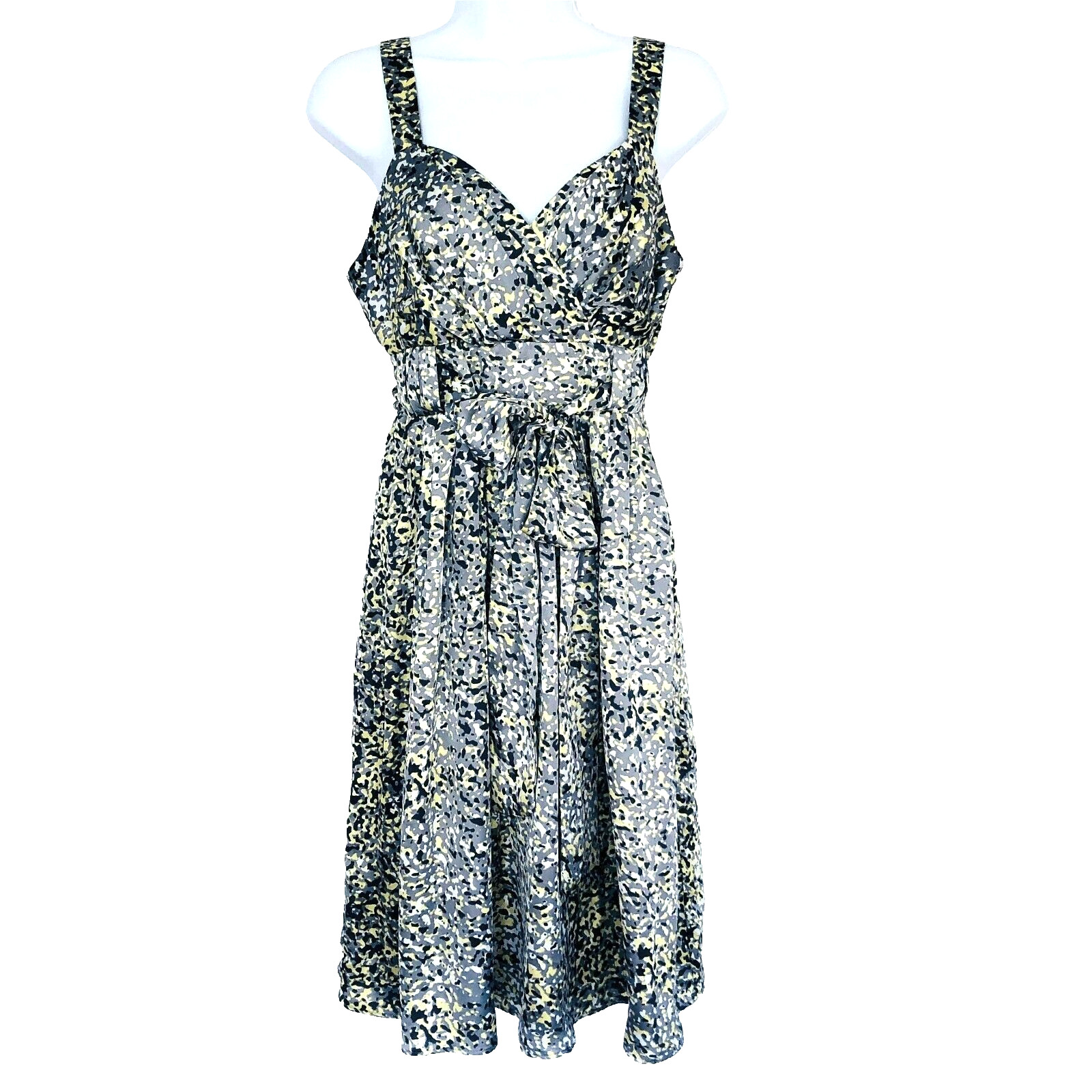 Babydoll Sundress sz 8 Adjustable Staps Milkmaid Y2K Cottagecore Coquette Beachy