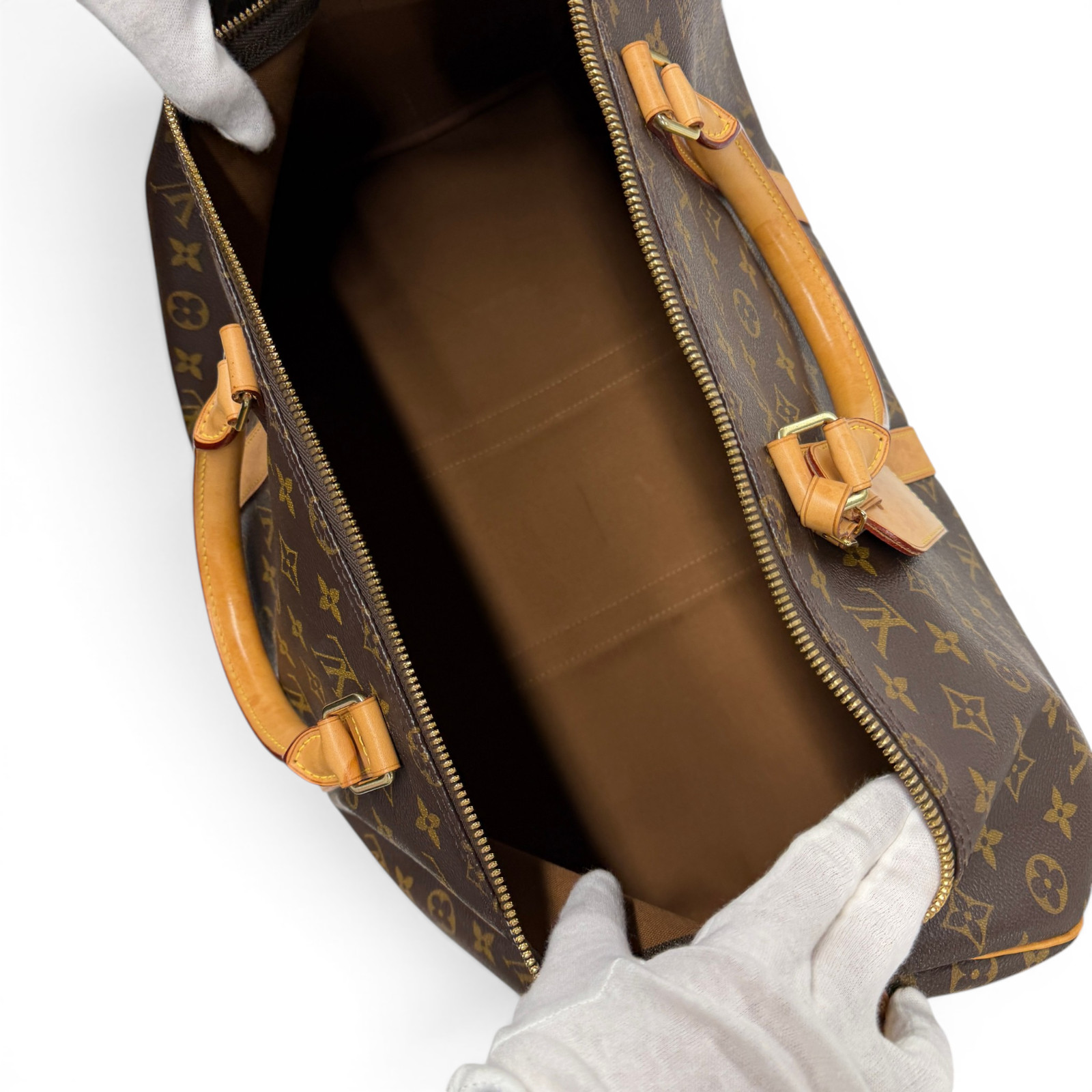 Louis Vuitton keepall Bandouliere 50 Hand Bag Monogram Brown M41416 Women