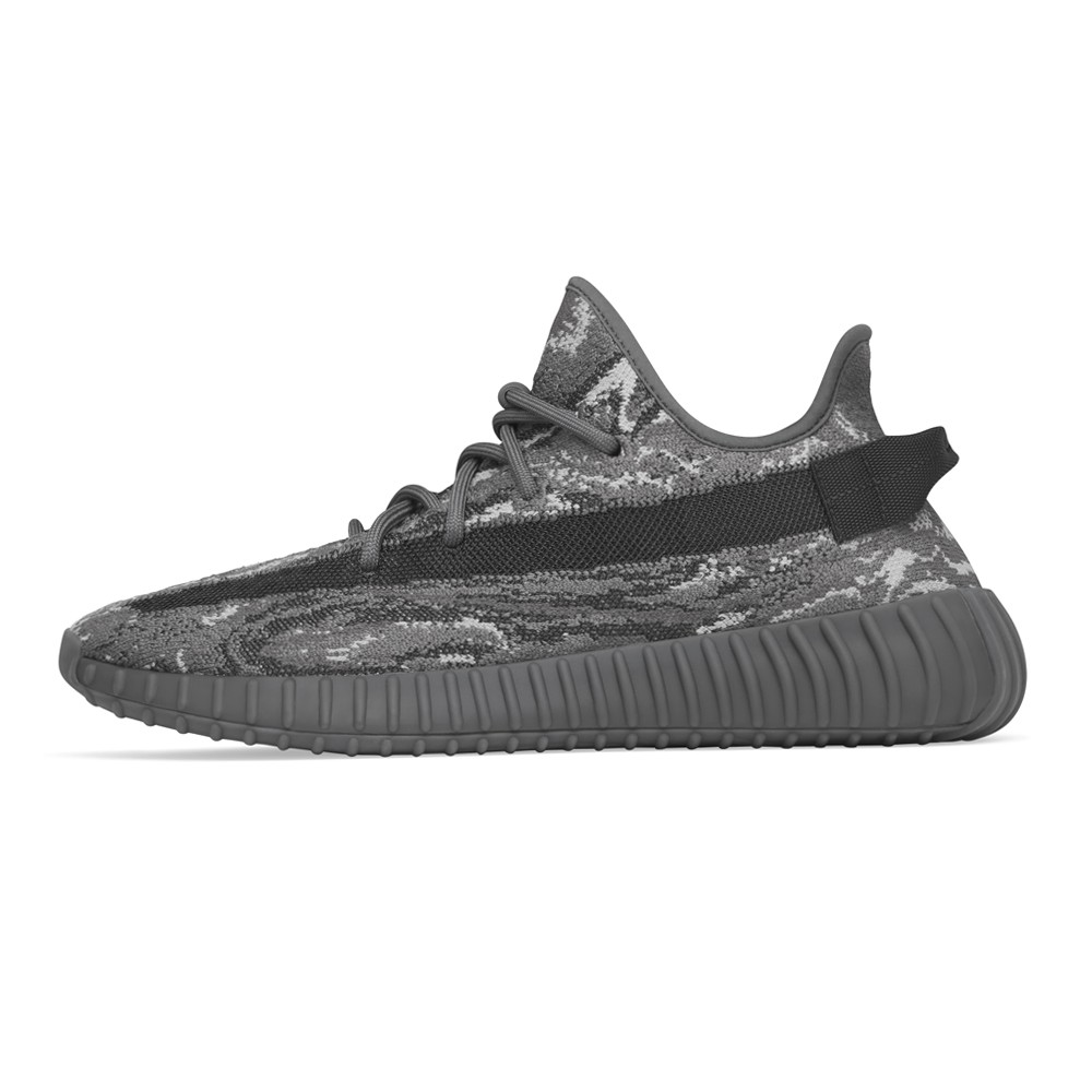 adidas Yeezy Boost 350 V2 Lace Up Mens Grey Sneakers Casual Shoes ID4811