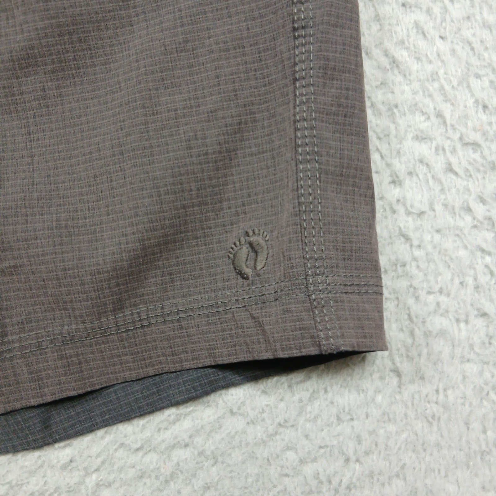 Hang Ten Hybrid Shorts Mens 36 Dark Grey Heathered Stretch Quick Dry Surf