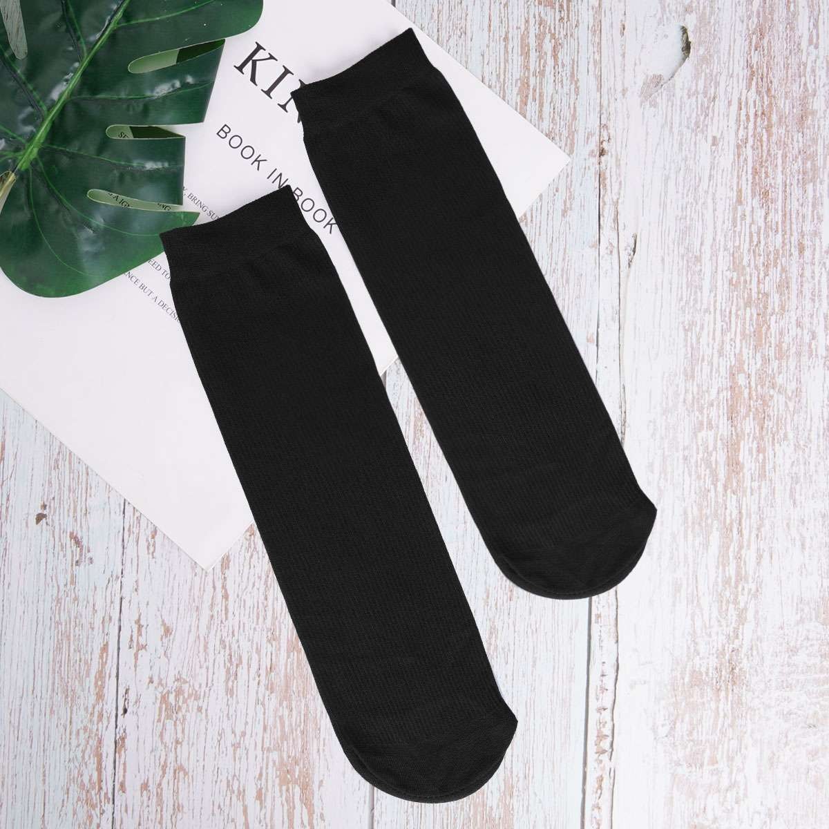 10 Pairs Set Men Summer Thin Sheer Silk Evening Transparent Dress Business Socks